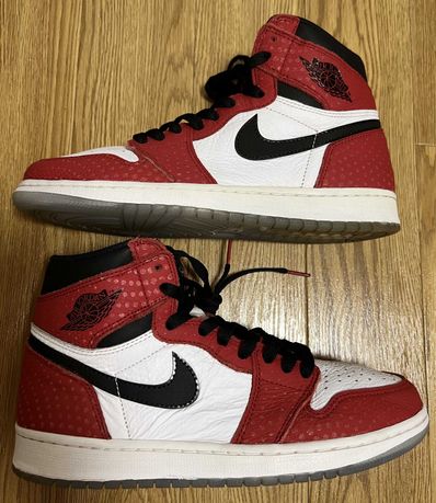 Spiderman × Nike Air Jordan 1 Origin Story "Gym Red/White/Photo Blue/Black"