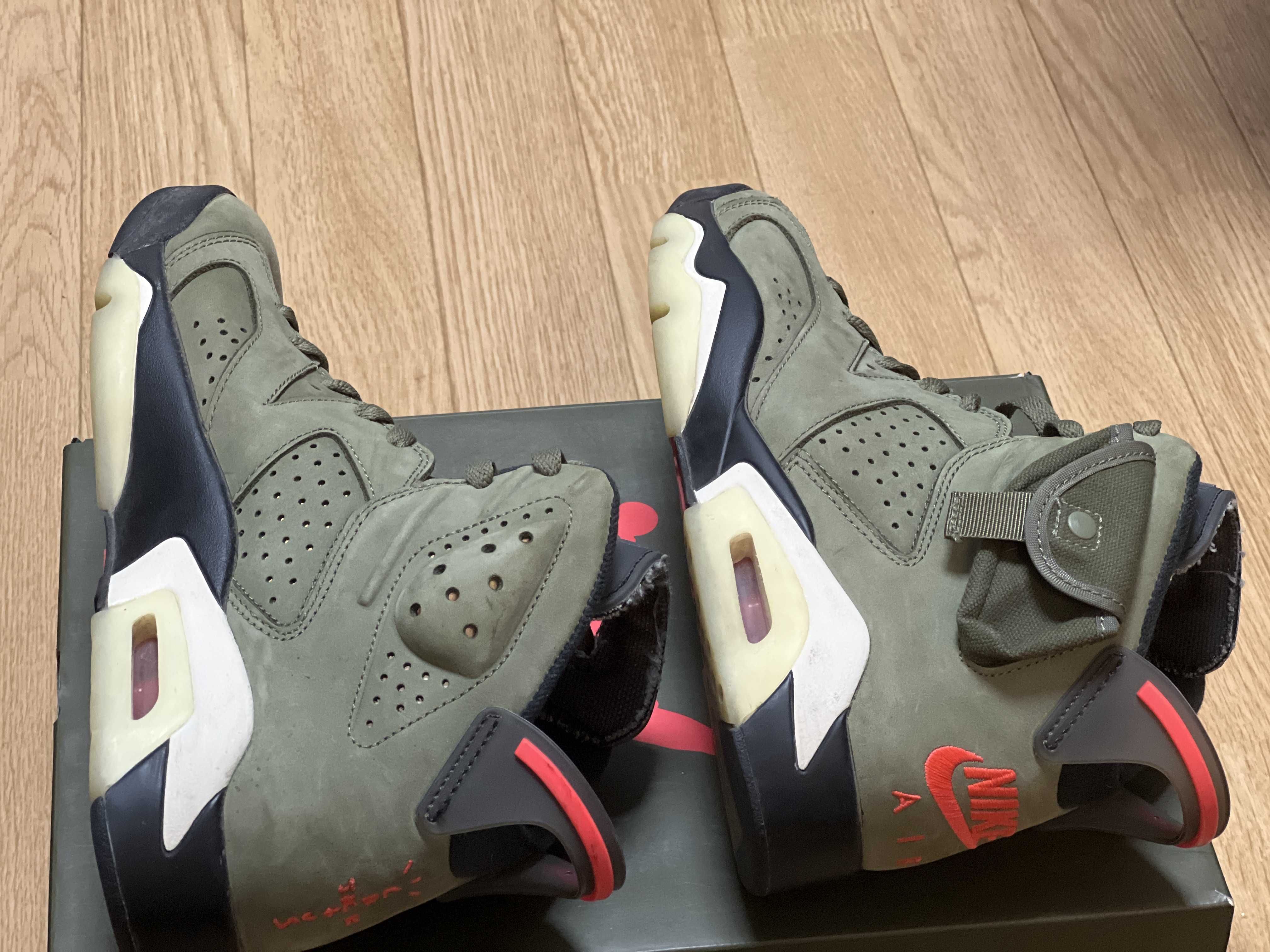 Travis Scott × Nike Air Jordan 6 Retro "Medium Olive"