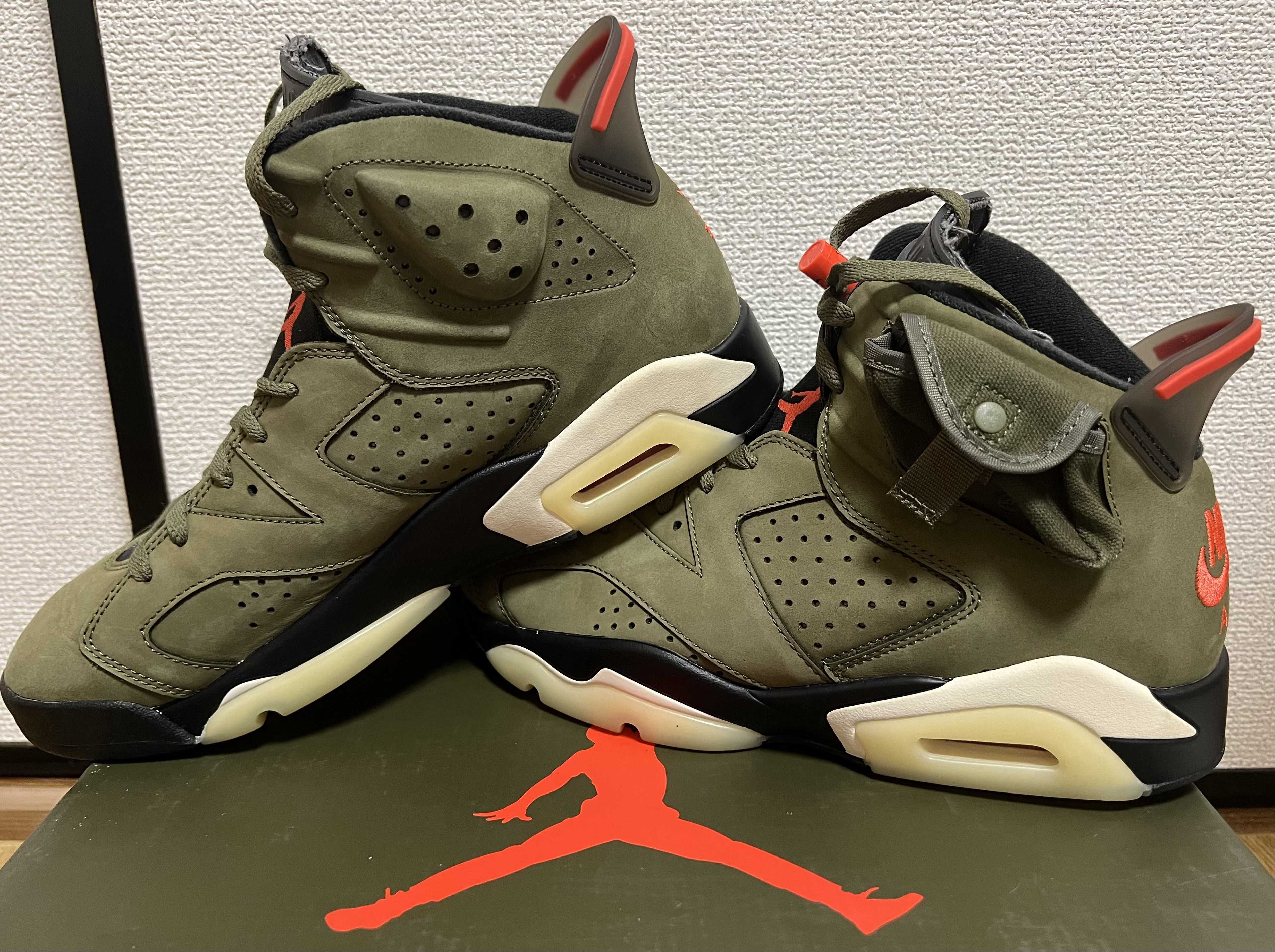 Travis Scott × Nike Air Jordan 6 Retro "Medium Olive"
