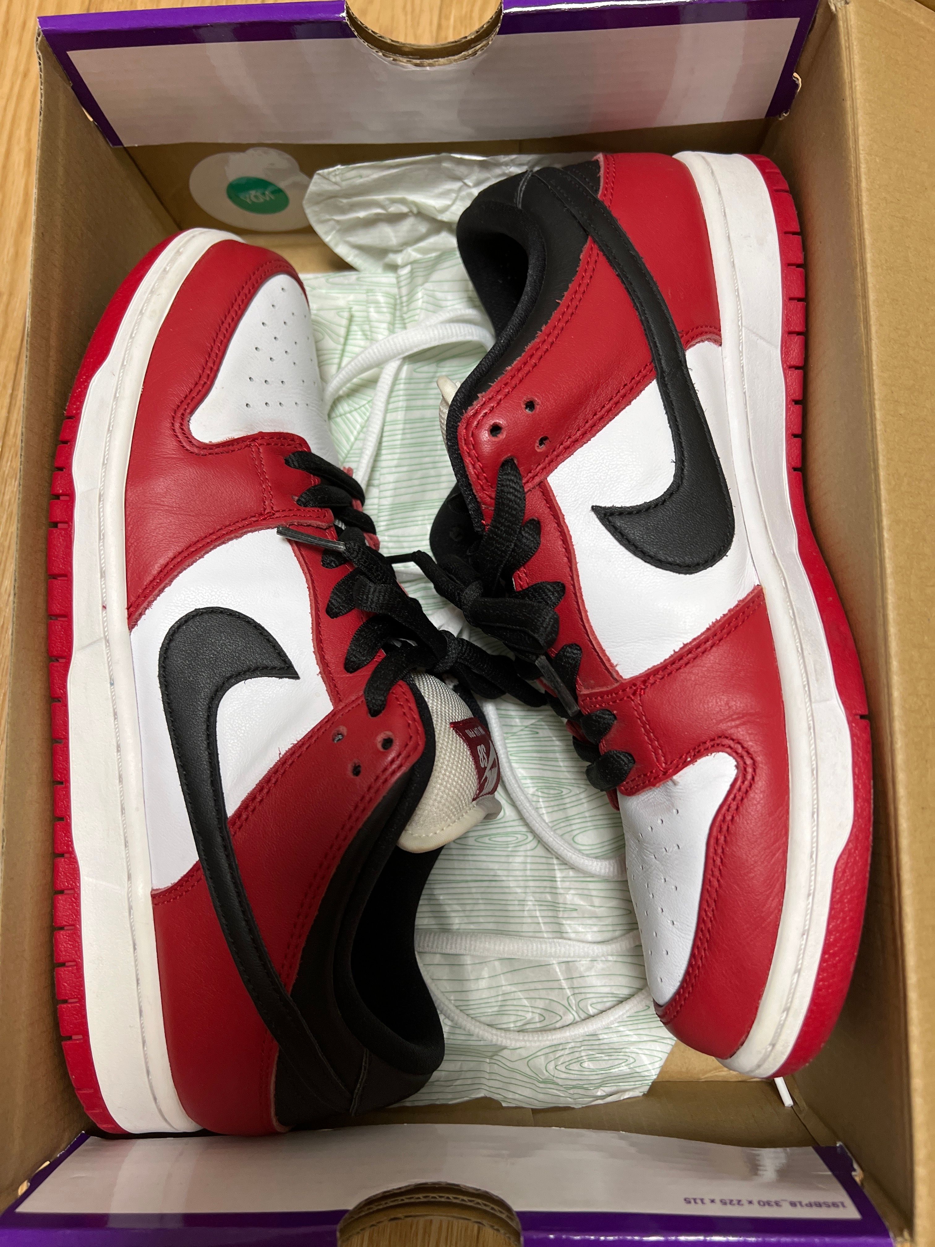 Nike SB Dunk Low Pro "J-Pack Chicago/Varsity Red and White"