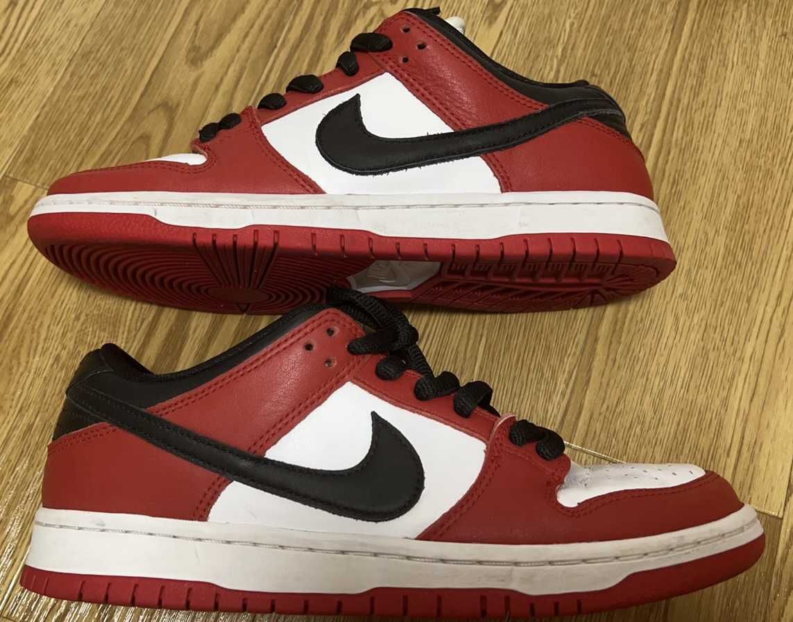 Nike SB Dunk Low Pro "J-Pack Chicago/Varsity Red and White"