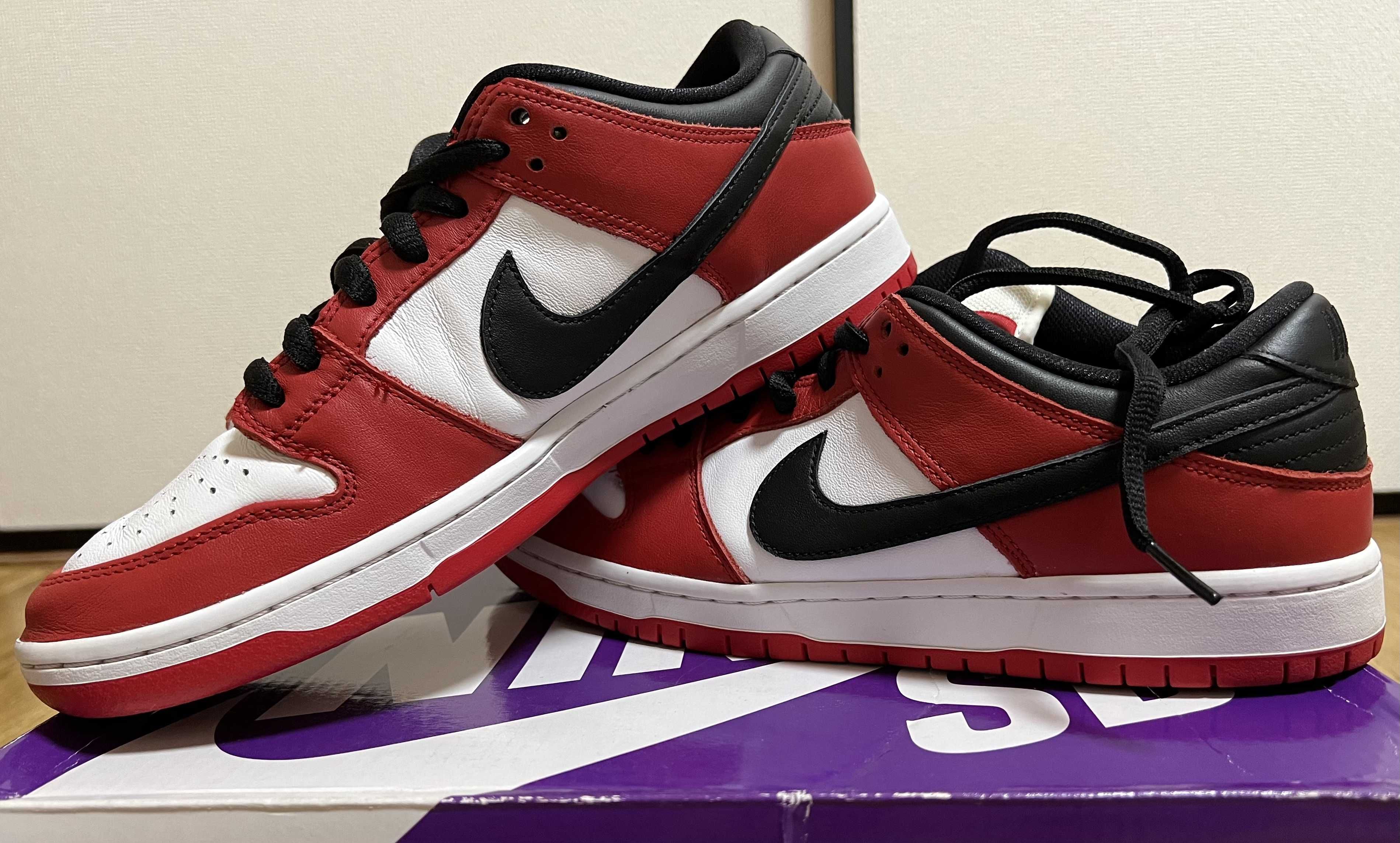 Nike SB Dunk Low Pro "J-Pack Chicago/Varsity Red and White"