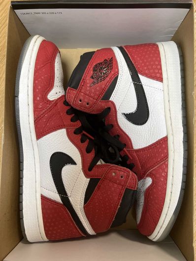 Spiderman × Nike Air Jordan 1 Origin Story "Gym Red/White/Photo Blue/Black"