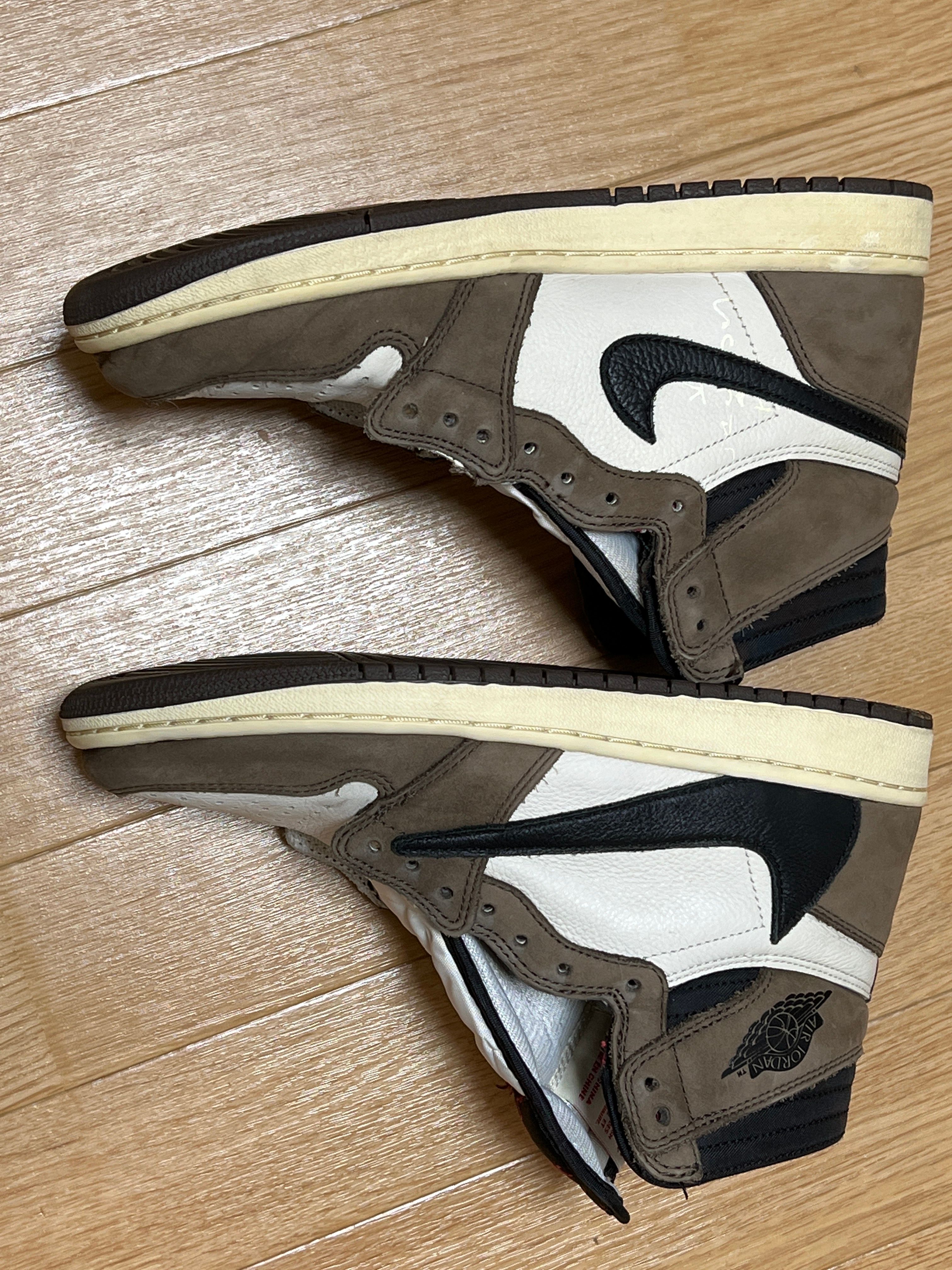 Travis Scott × Nike Air Jordan 1 Retro High OG TS SP "Sail/Dark Mocha"