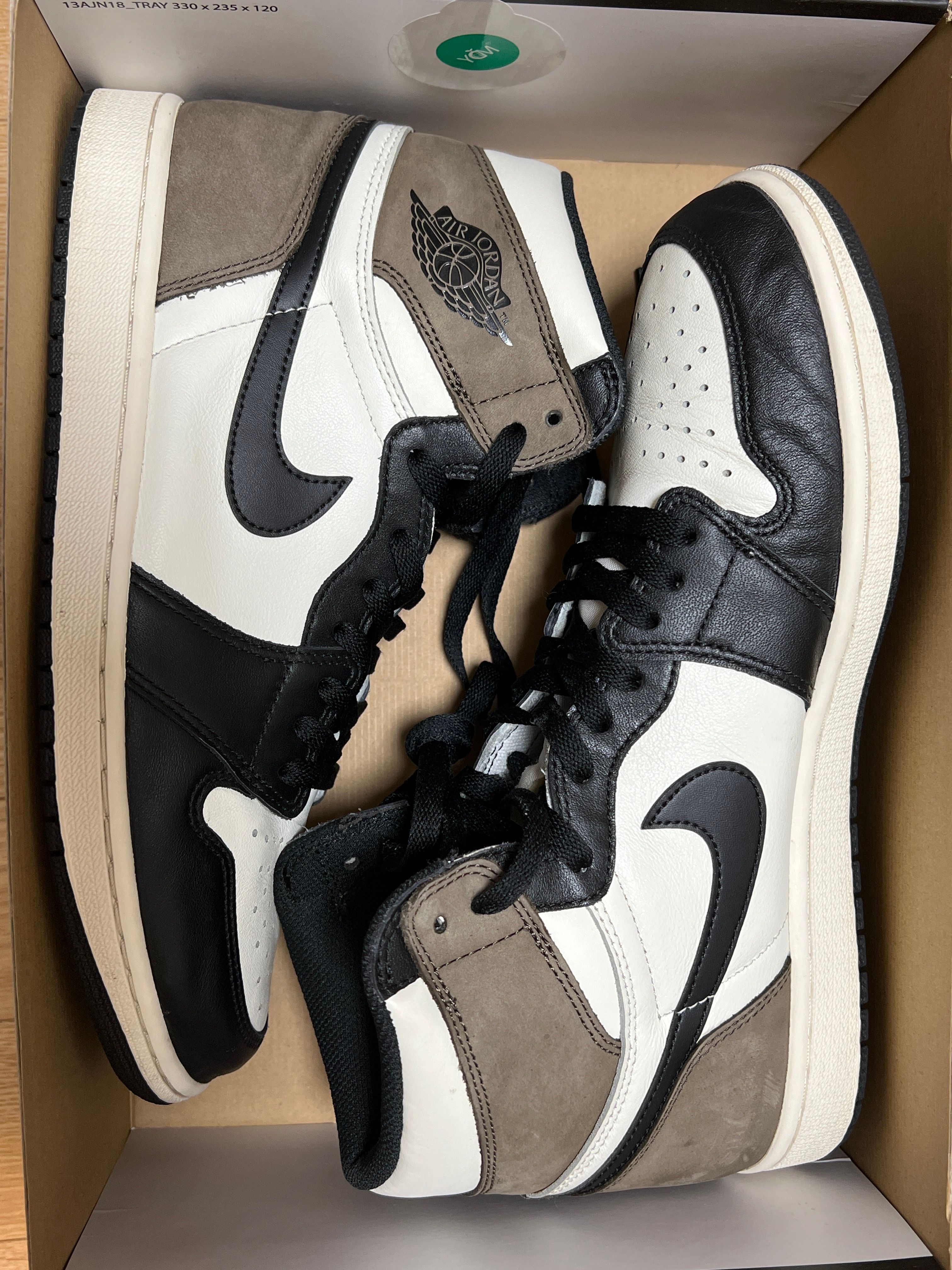 Nike Air Jordan 1 High OG "Sail/Dark Mocha/Black"