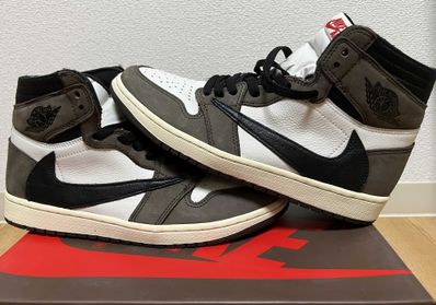 Travis Scott × Nike Air Jordan 1 Retro High OG TS SP "Sail/Dark Mocha"