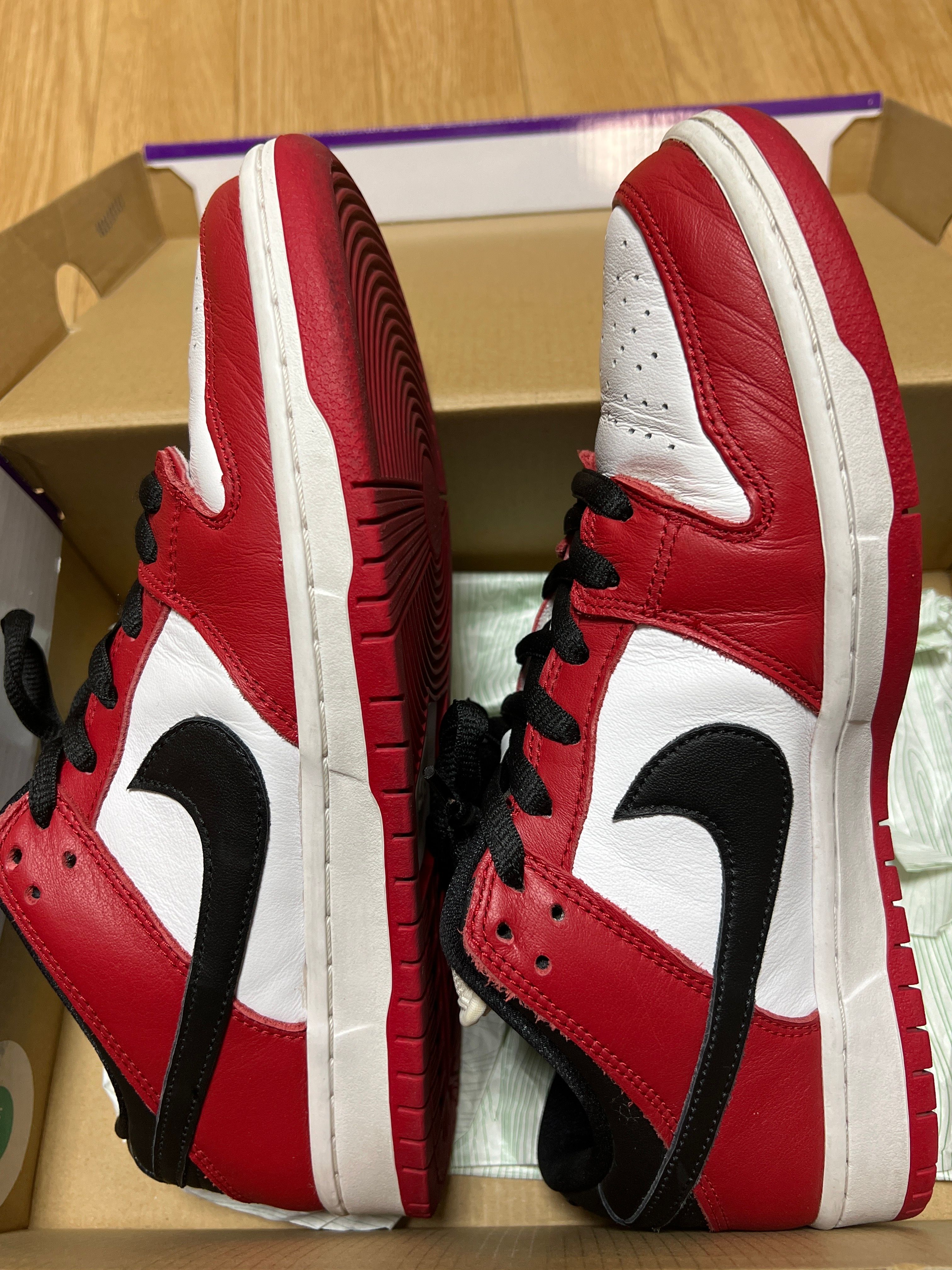 Nike SB Dunk Low Pro "J-Pack Chicago/Varsity Red and White"