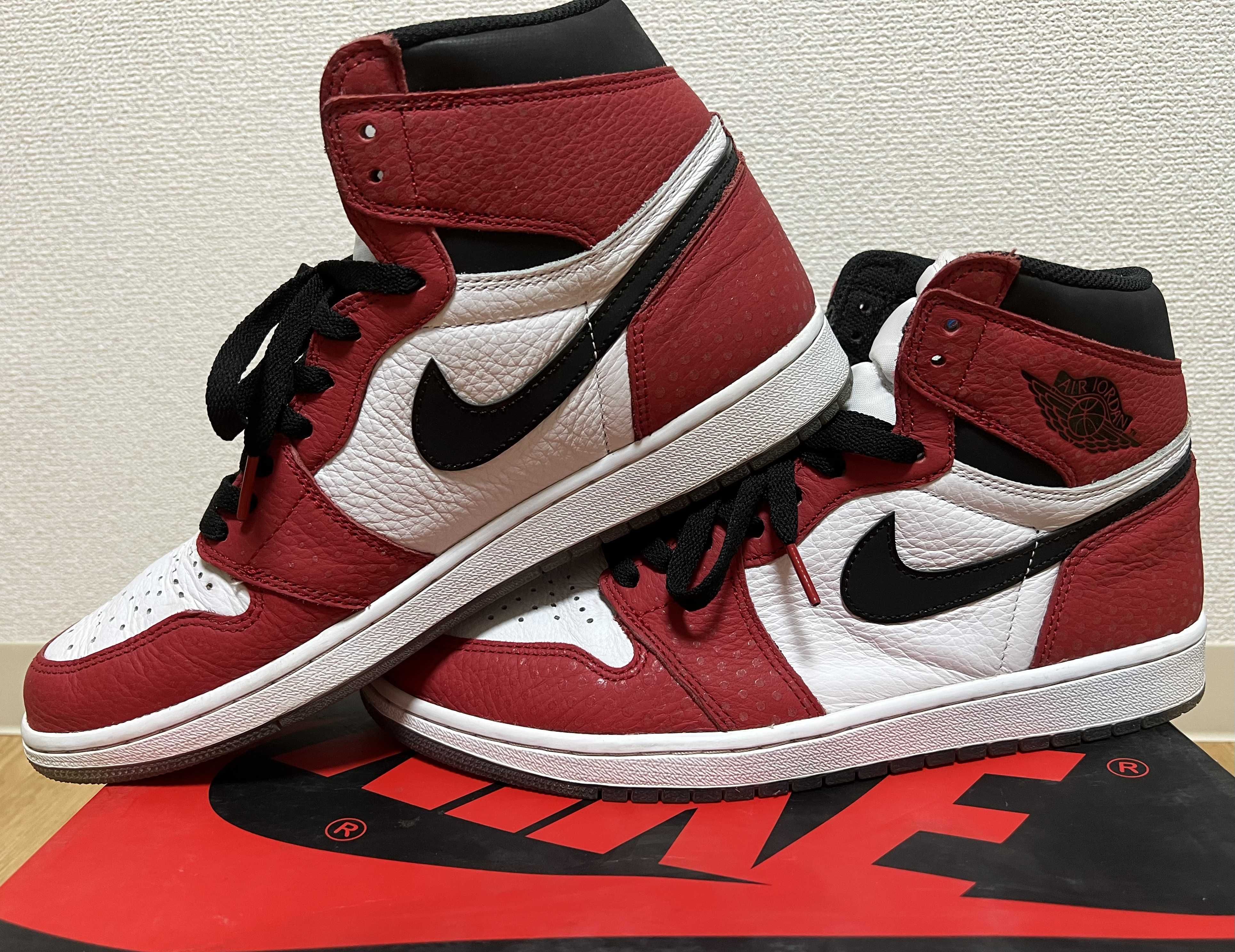 Spiderman × Nike Air Jordan 1 Origin Story "Gym Red/White/Photo Blue/Black"