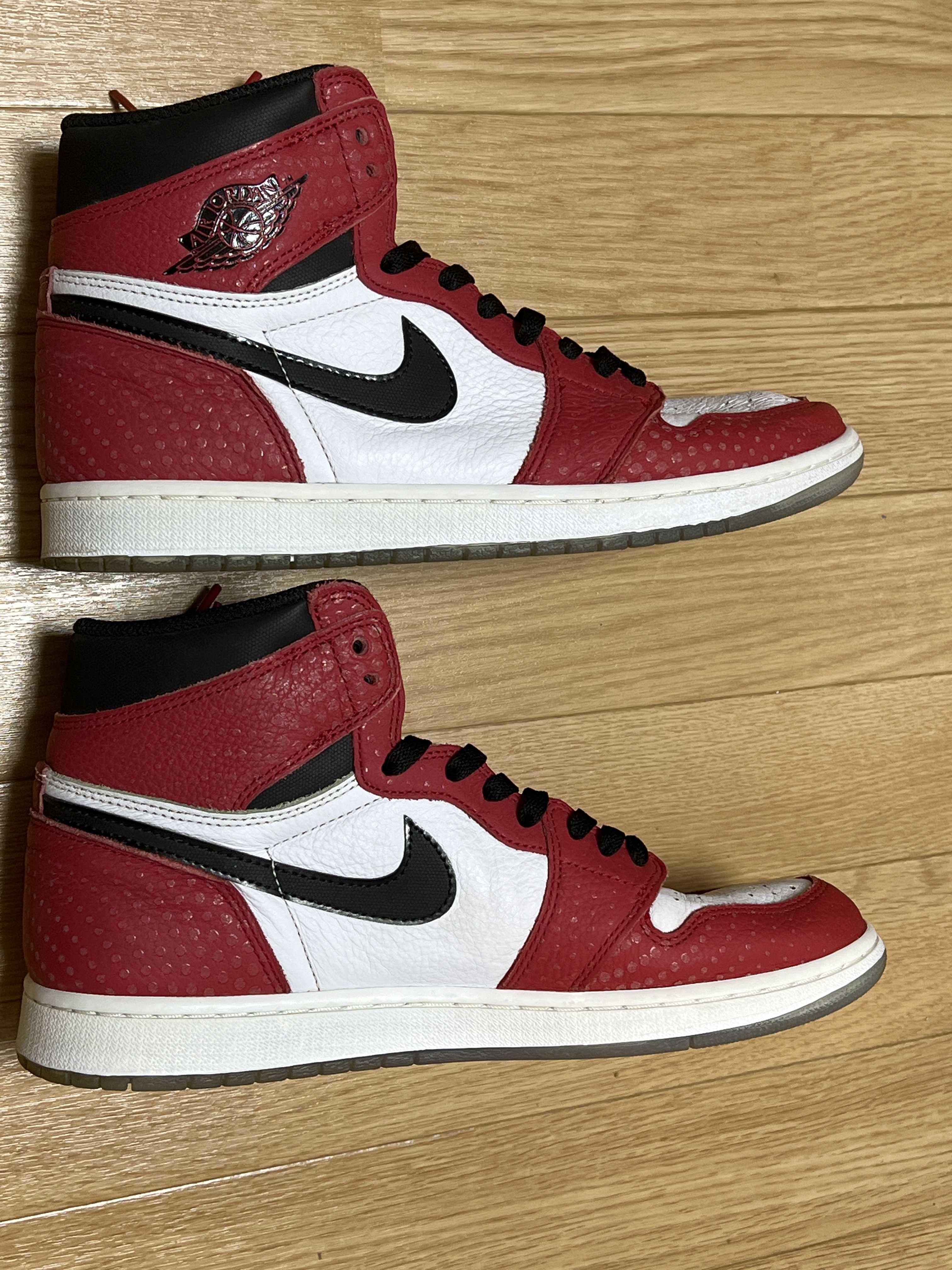 Spiderman × Nike Air Jordan 1 Origin Story "Gym Red/White/Photo Blue/Black"