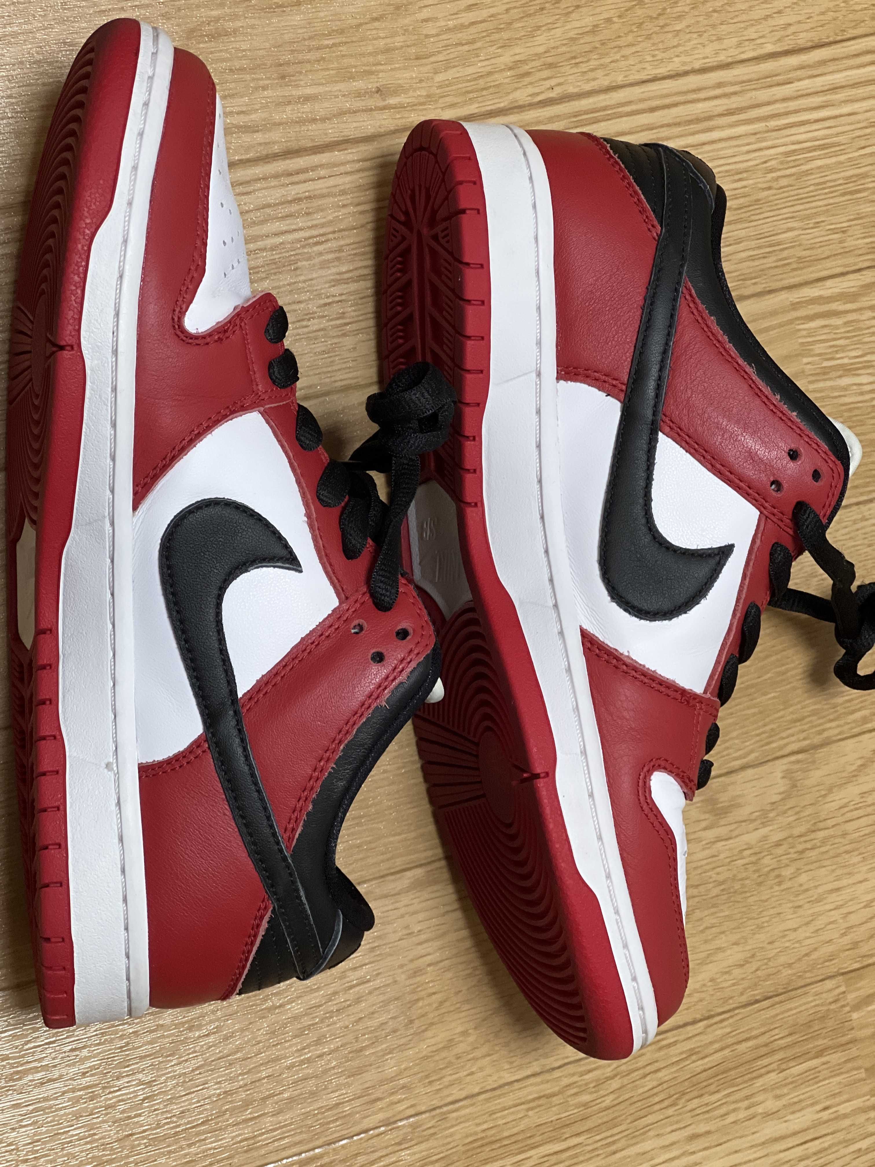 Nike SB Dunk Low Pro "J-Pack Chicago/Varsity Red and White"