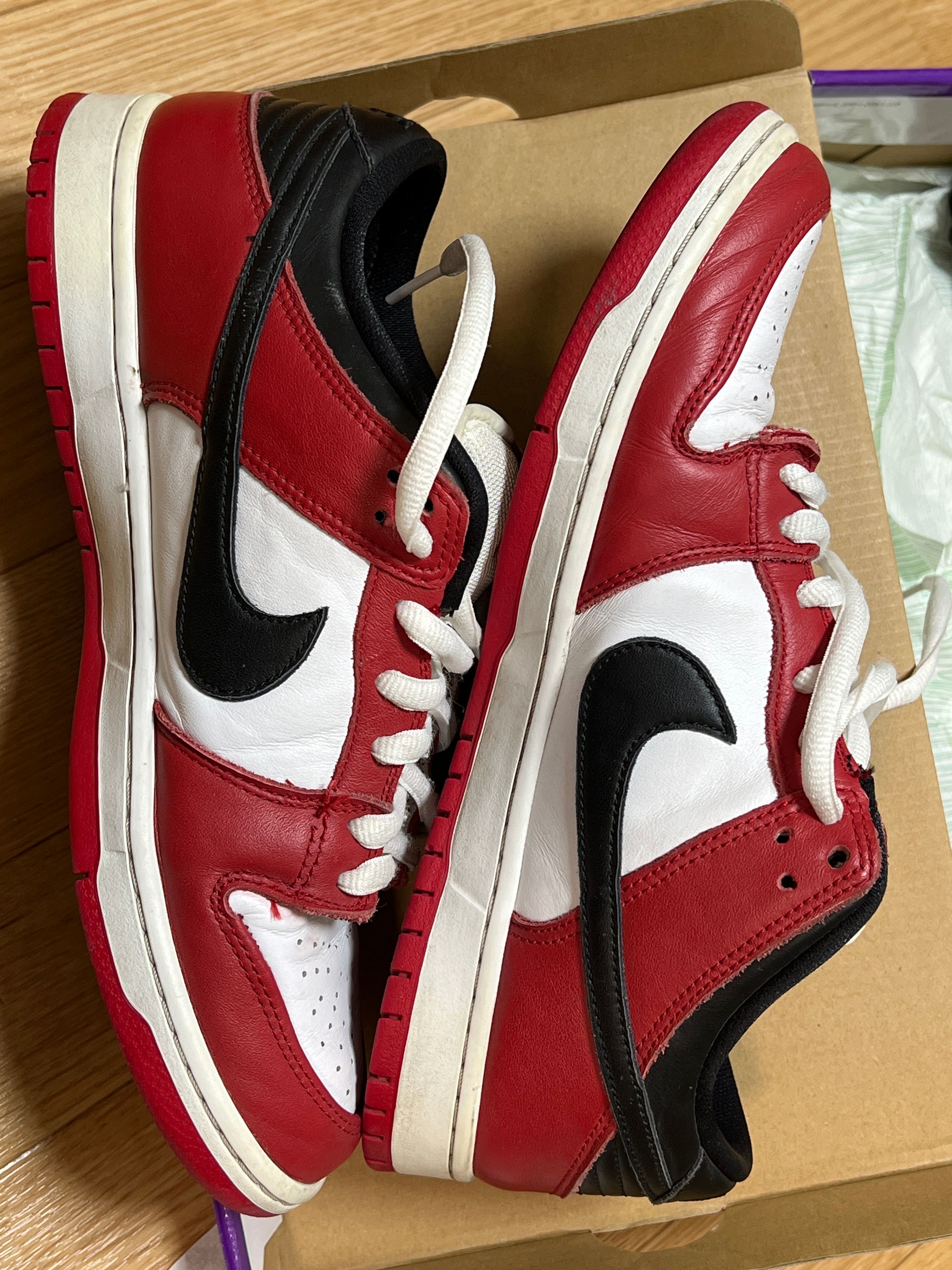 Nike SB Dunk Low Pro "J-Pack Chicago/Varsity Red and White"