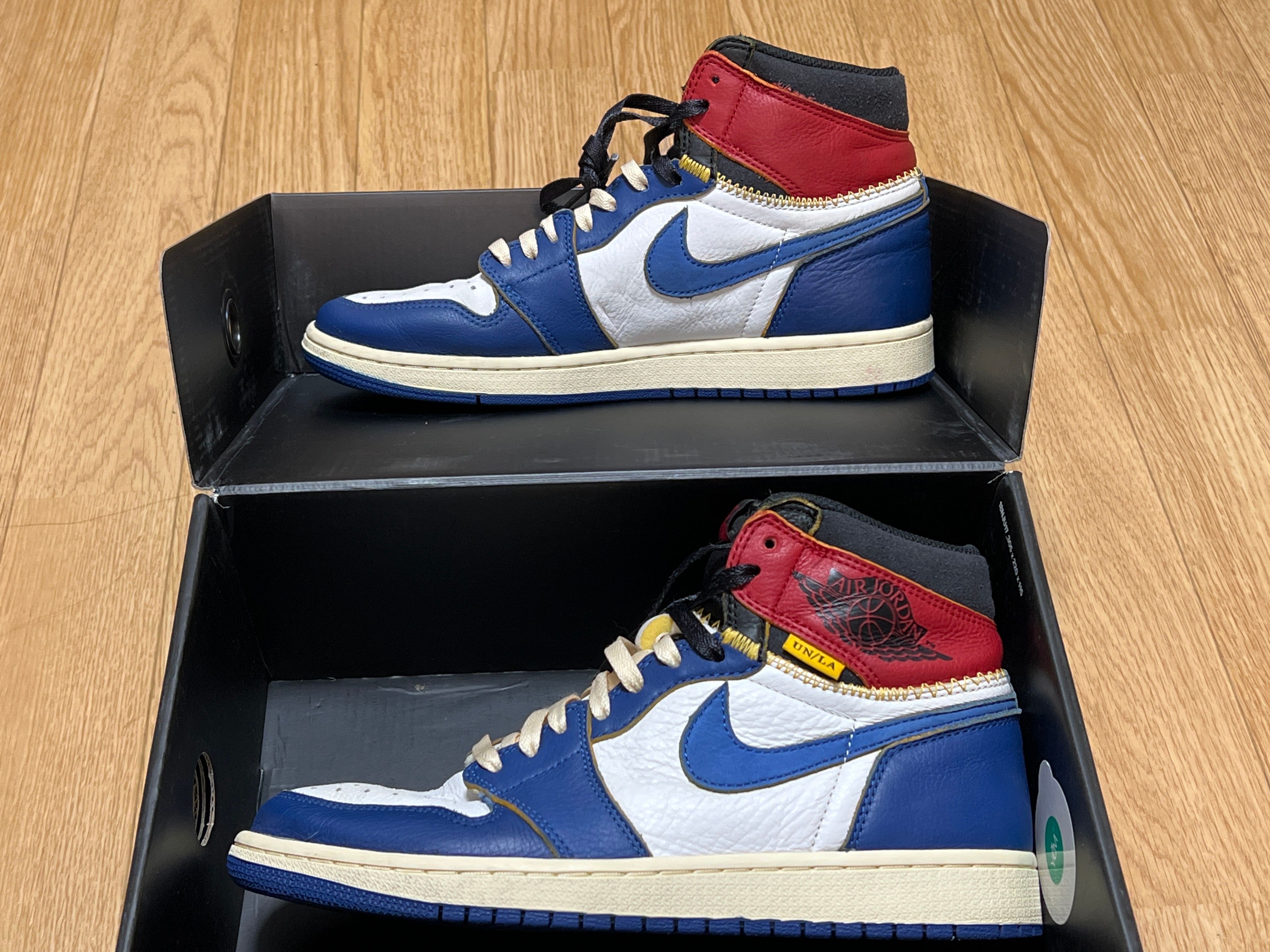 Union × Nike Air Jordan 1 Retro High OG NRG "Storm Blue/Varsity Red"