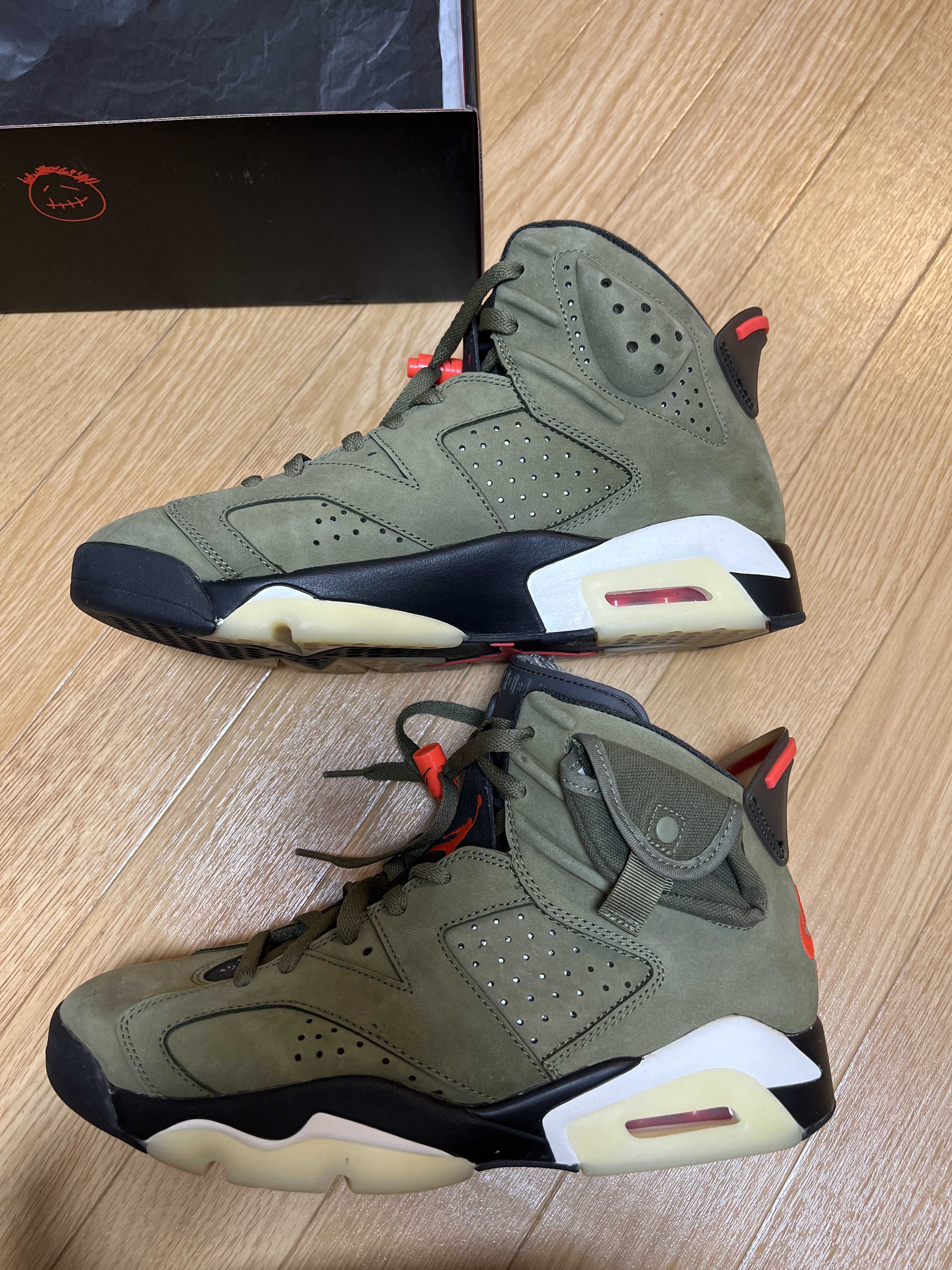 Travis Scott × Nike Air Jordan 6 Retro "Medium Olive"