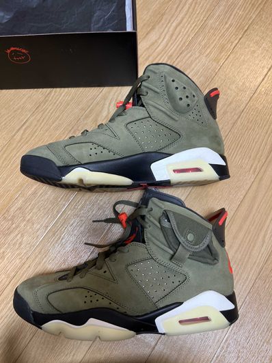 Travis Scott × Nike Air Jordan 6 Retro "Medium Olive"