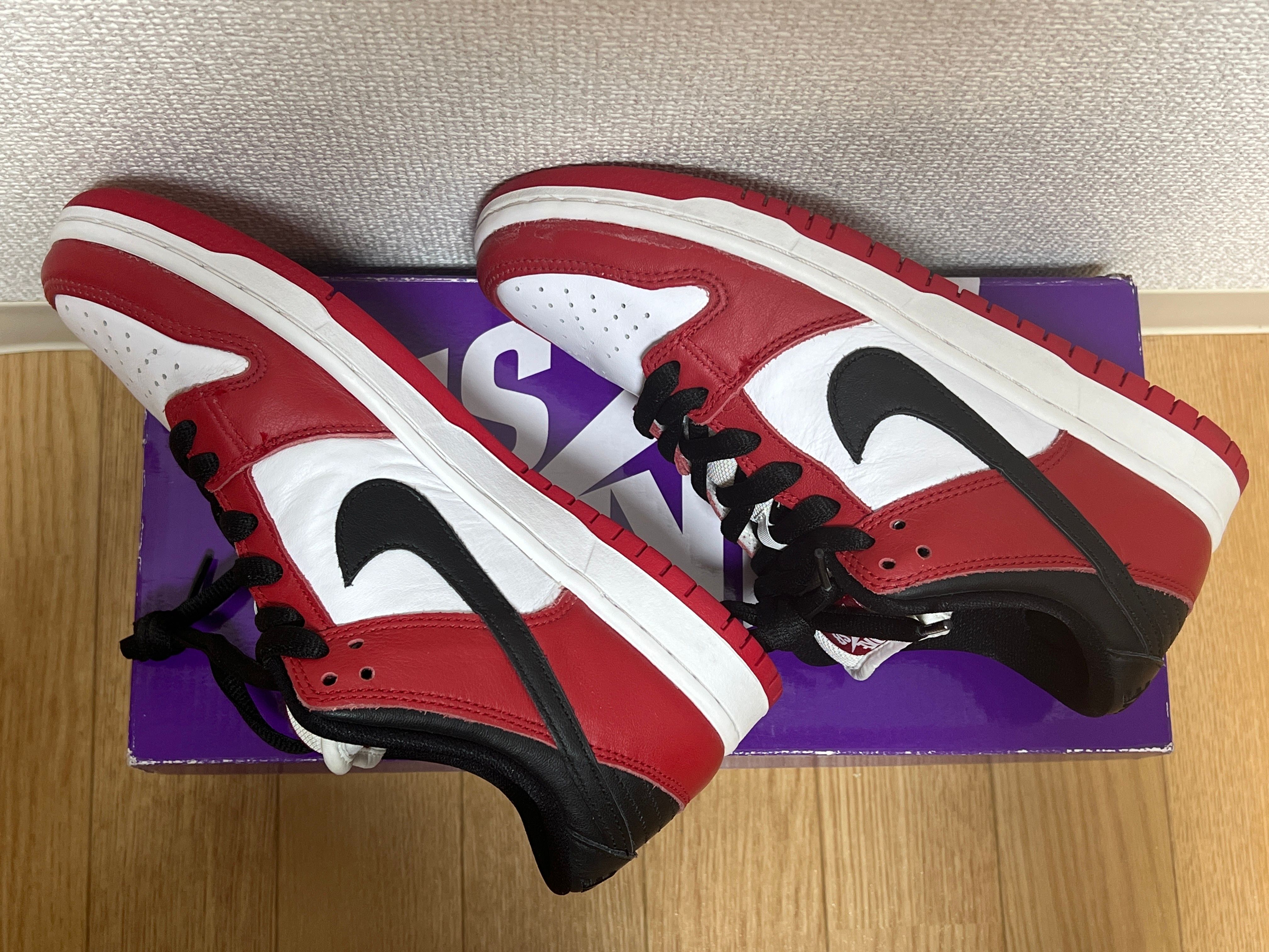 Nike SB Dunk Low Pro "J-Pack Chicago/Varsity Red and White"