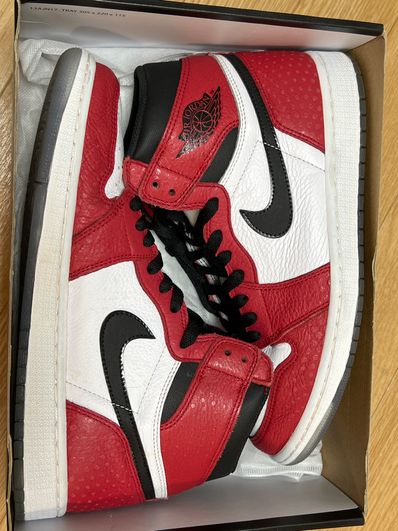 Spiderman × Nike Air Jordan 1 Origin Story "Gym Red/White/Photo Blue/Black"