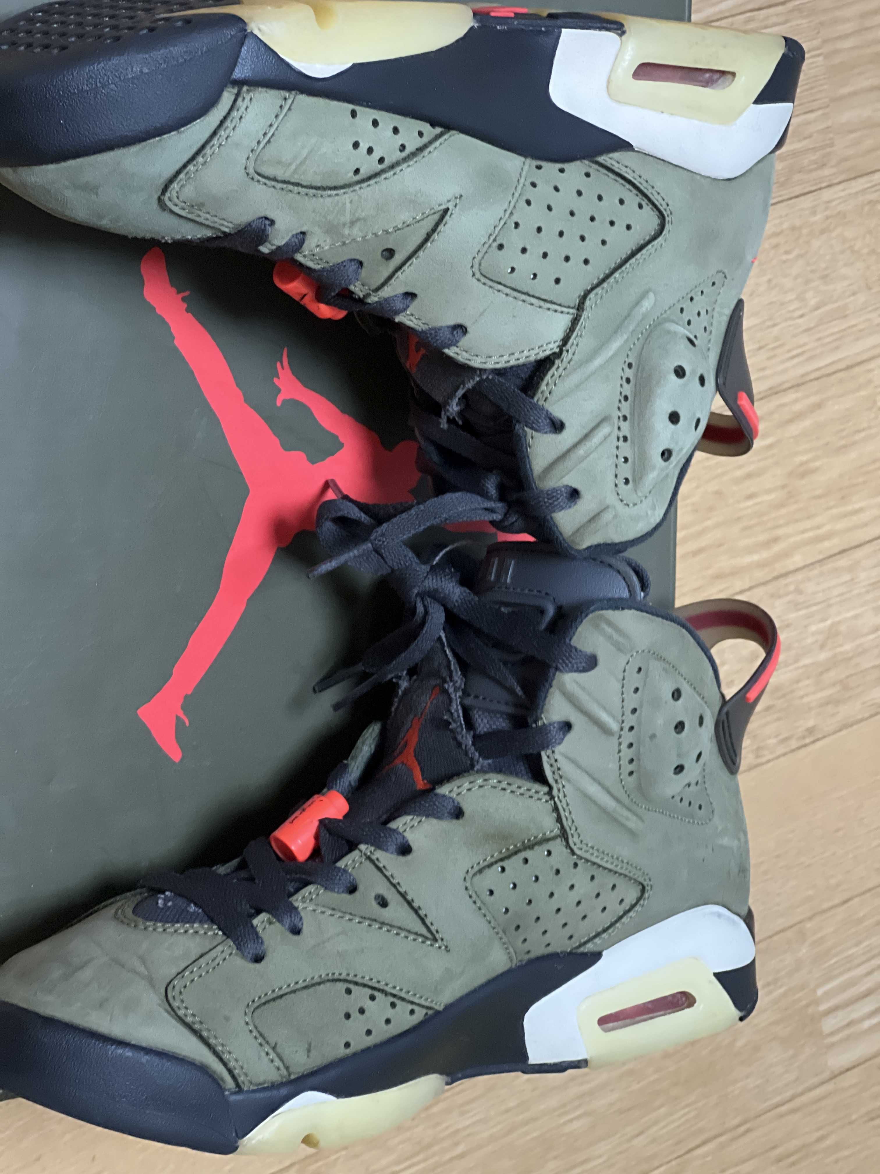 Travis Scott × Nike Air Jordan 6 Retro "Medium Olive"