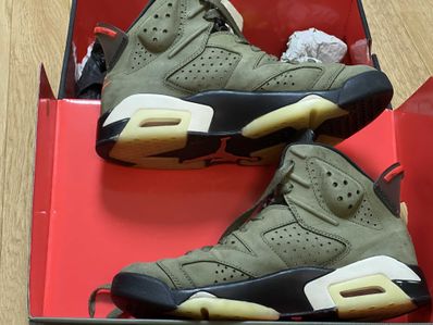 Travis Scott × Nike Air Jordan 6 Retro "Medium Olive"