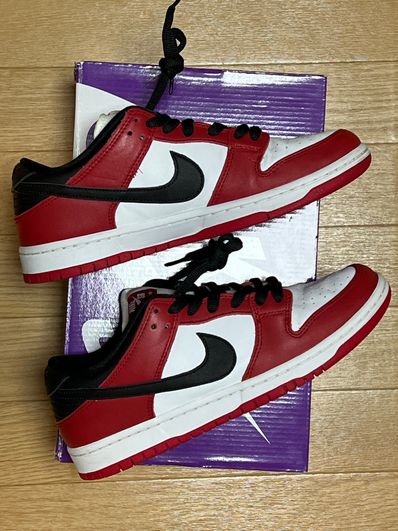 Nike SB Dunk Low Pro "J-Pack Chicago/Varsity Red and White"