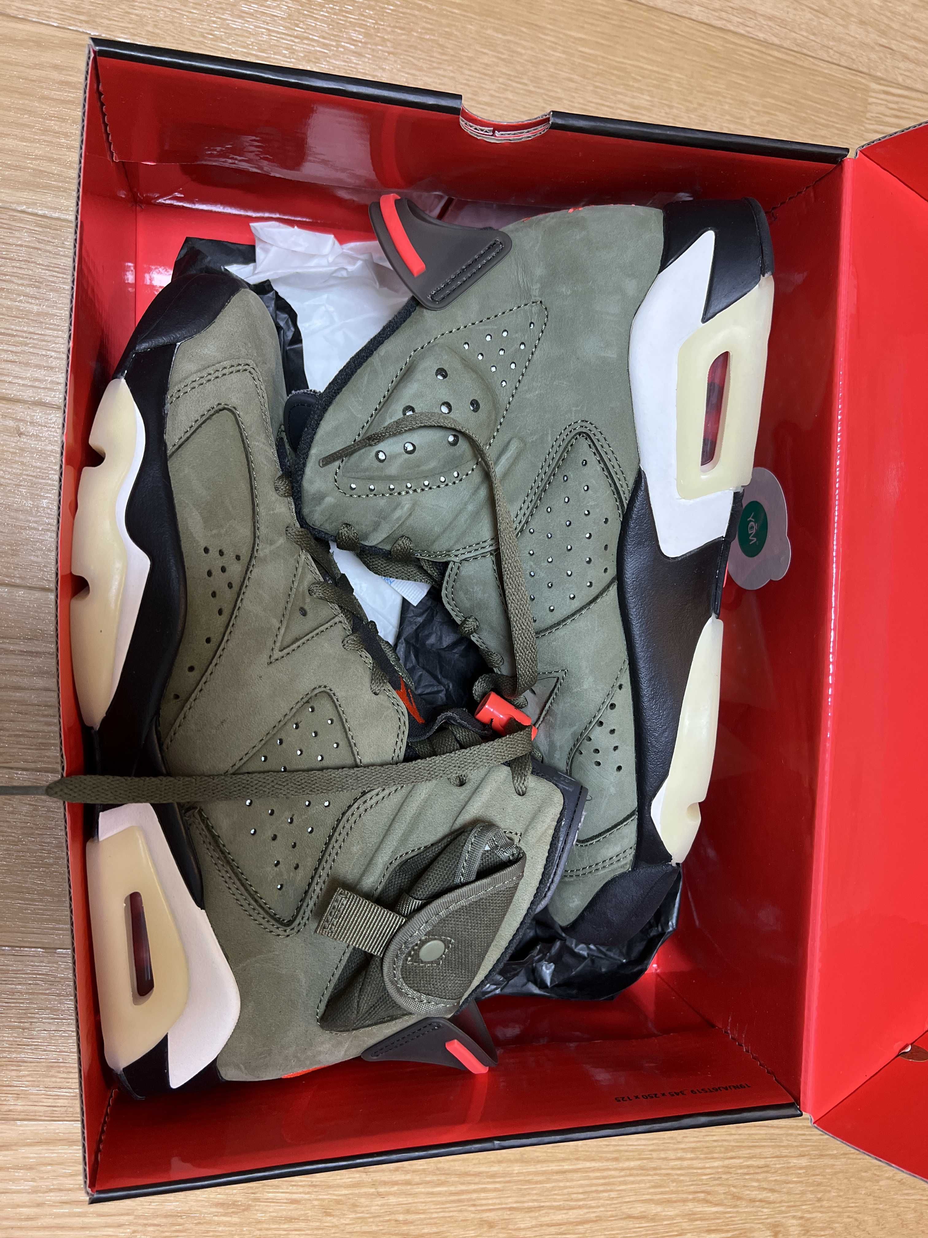 Travis Scott × Nike Air Jordan 6 Retro "Medium Olive"