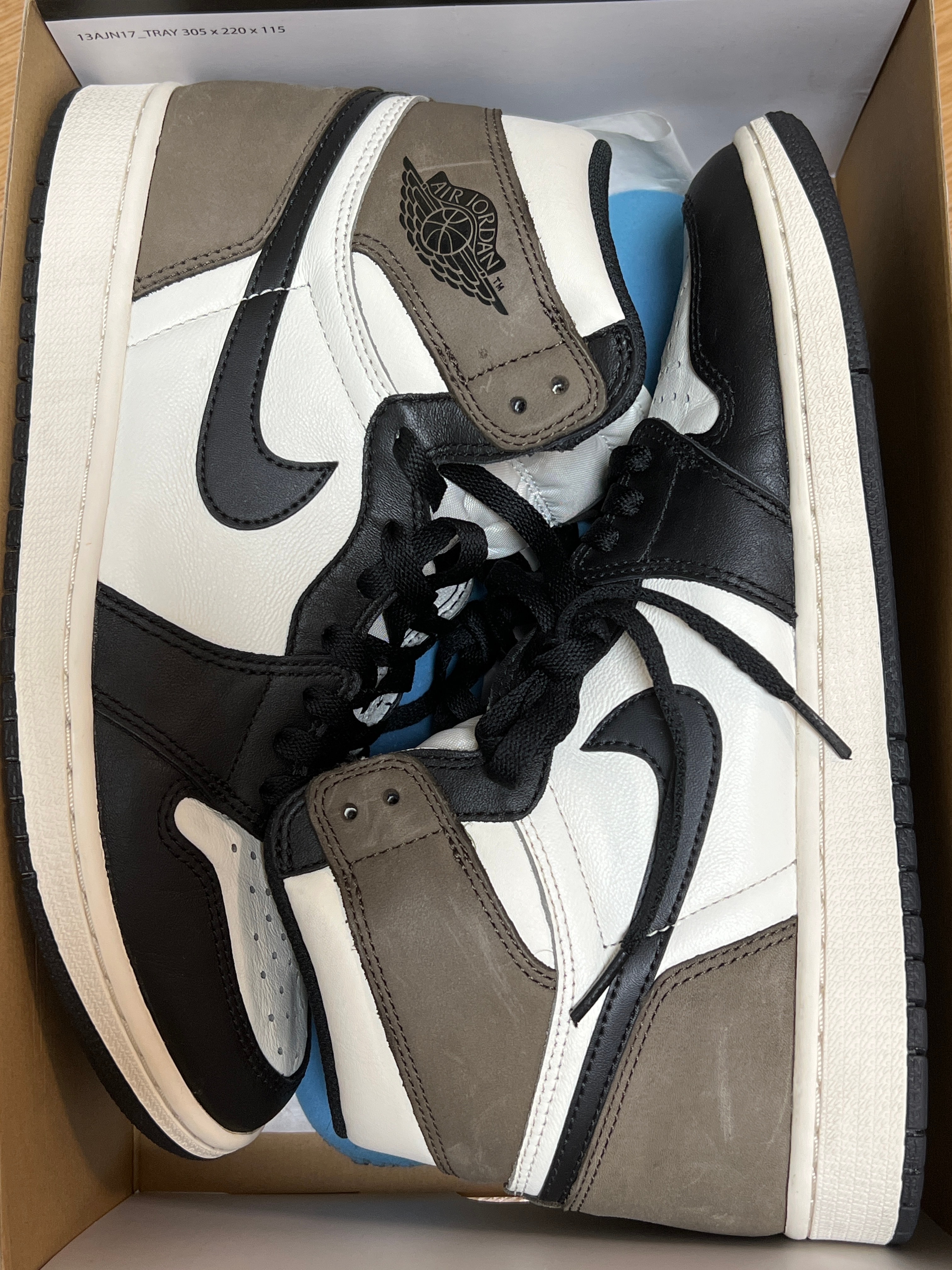 Nike Air Jordan 1 High OG "Sail/Dark Mocha/Black"