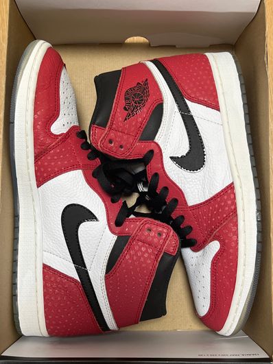 Spiderman × Nike Air Jordan 1 Origin Story "Gym Red/White/Photo Blue/Black"