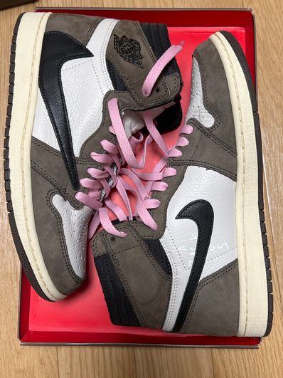 Travis Scott × Nike Air Jordan 1 Retro High OG TS SP "Sail/Dark Mocha"