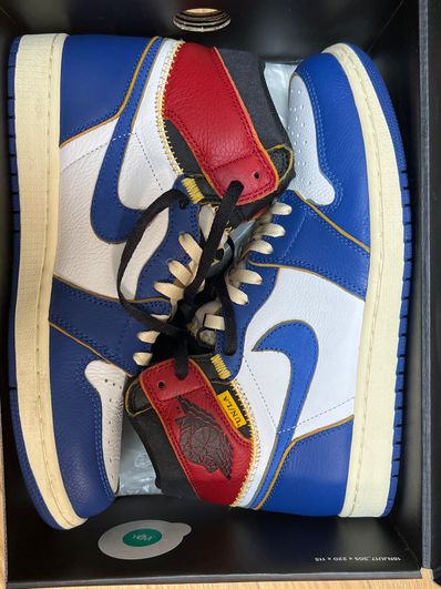 Union × Nike Air Jordan 1 Retro High OG NRG "Storm Blue/Varsity Red"