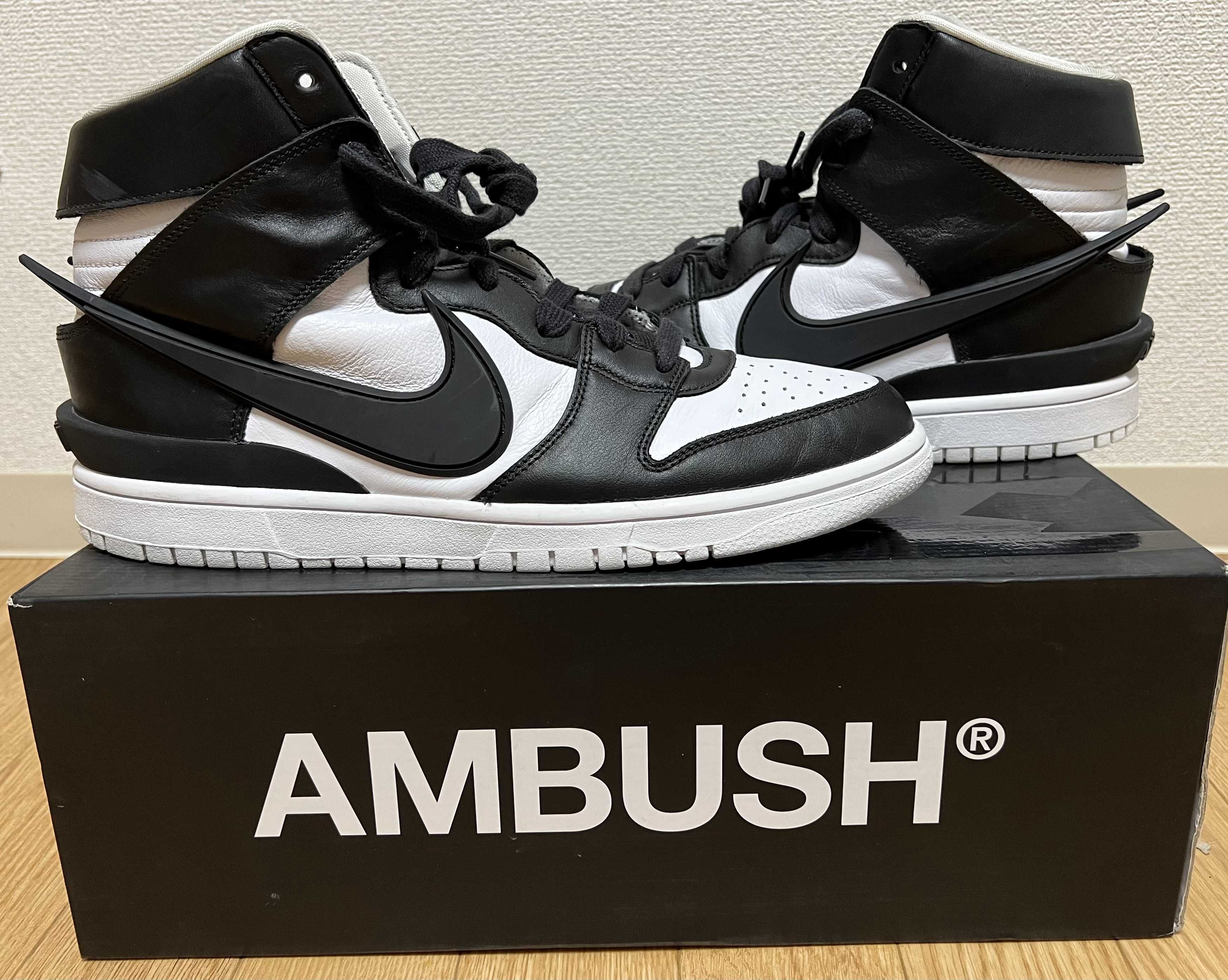 AMBUSH × Nike Dunk High "Black"