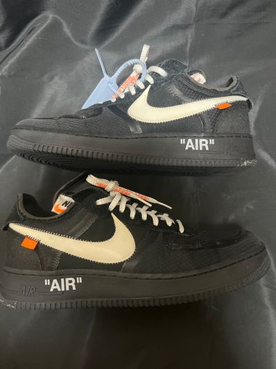 Off-White × Nike Air Force 1 Low "Black"