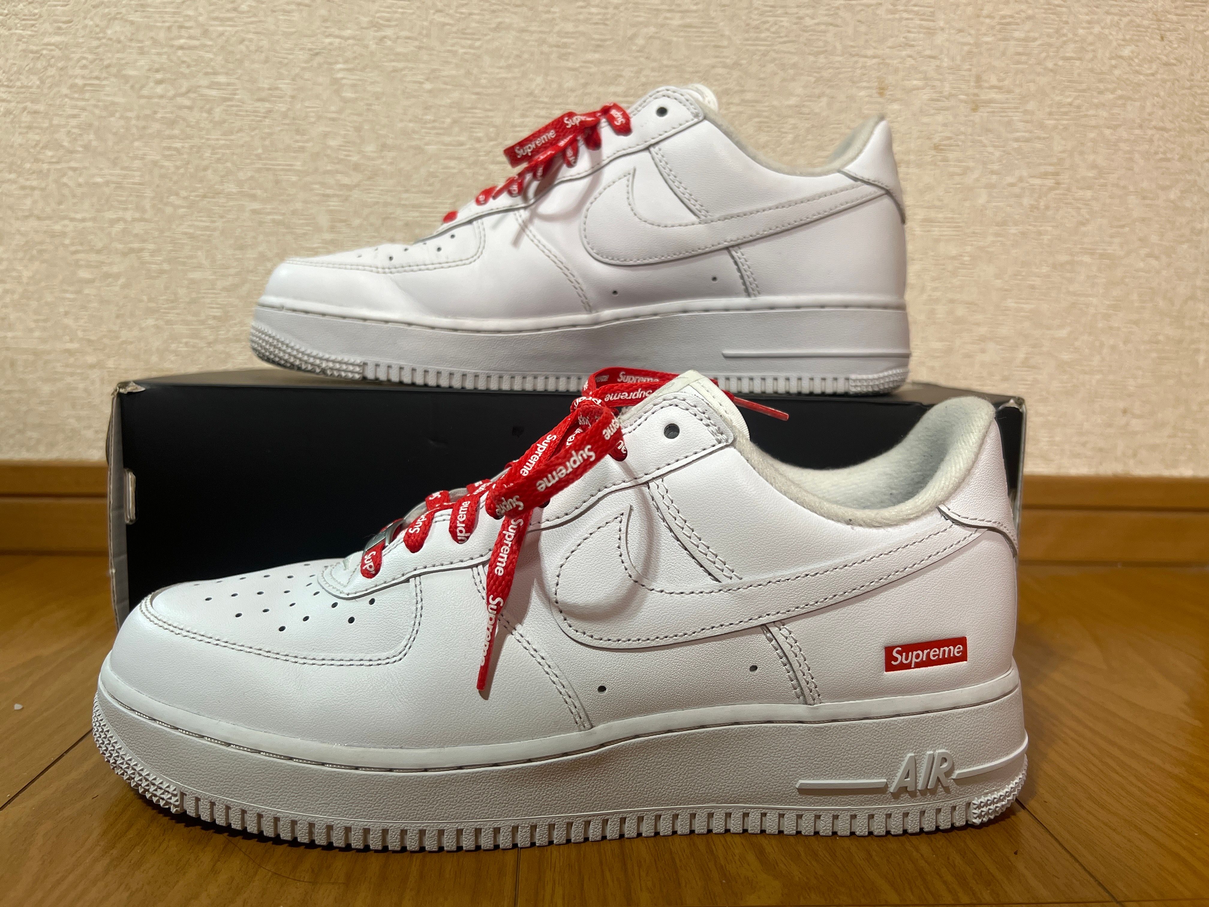 Supreme × Nike Air Force 1 Low "White"