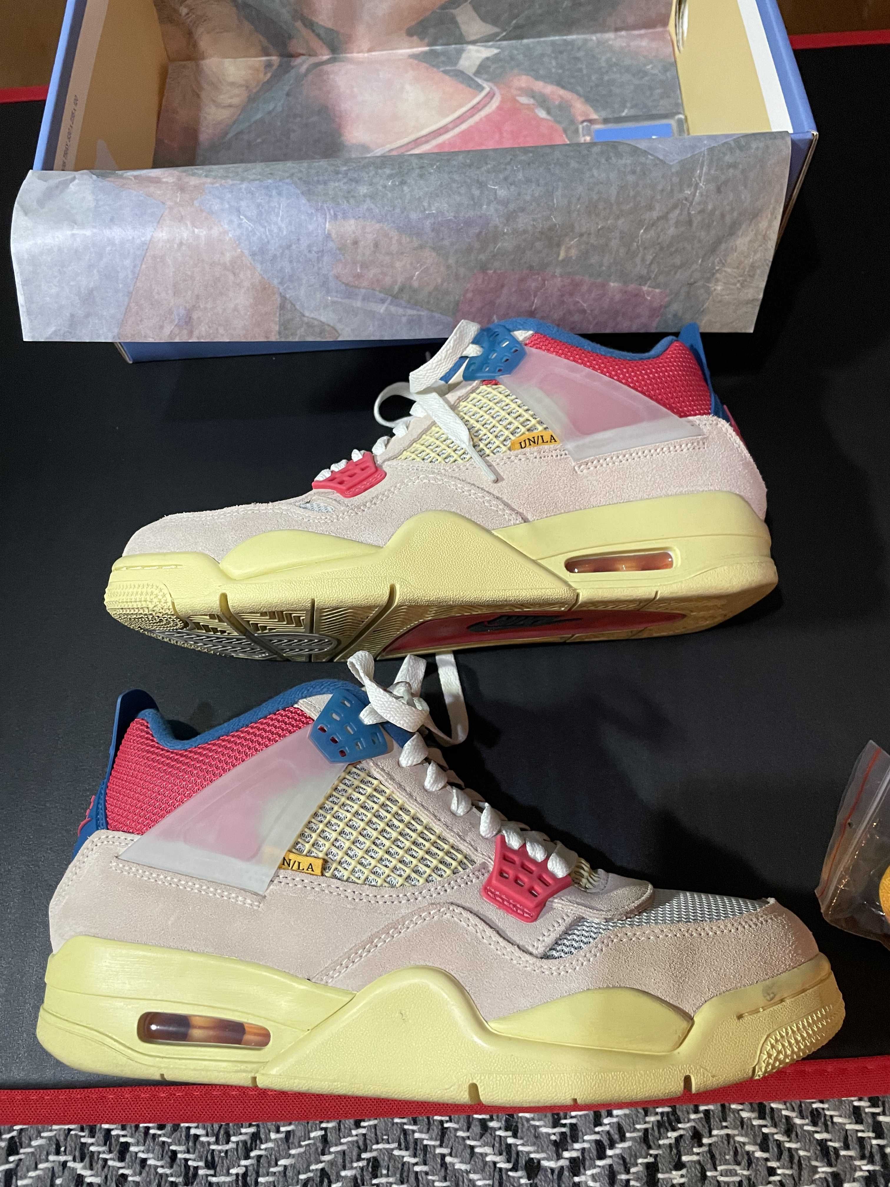 UNION × Nike Air Jordan 4 SP "Guava Ice/Light Fusion Red"