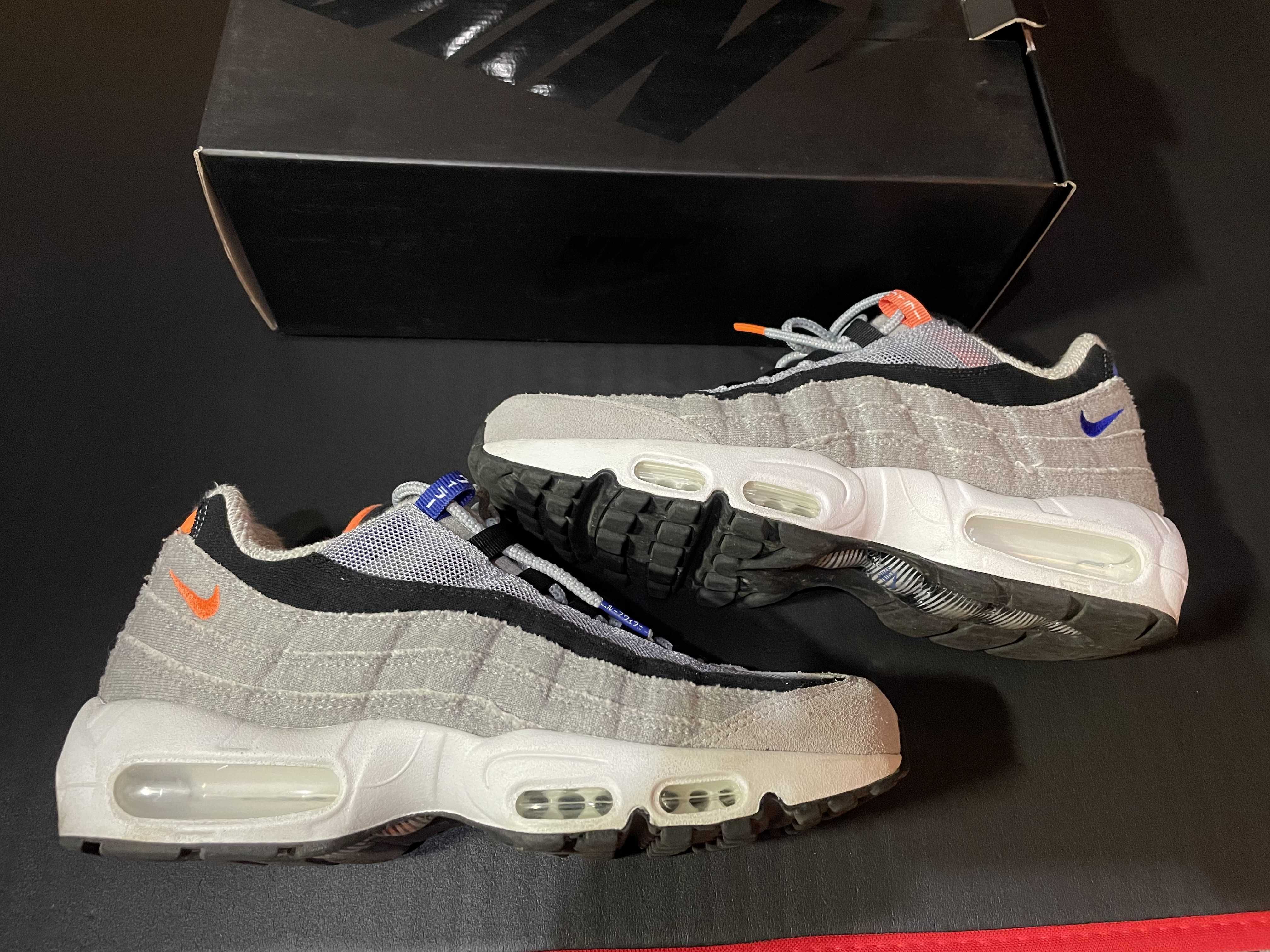 Loopwheeler × Nike Air Max 95 "Wolf Grey"