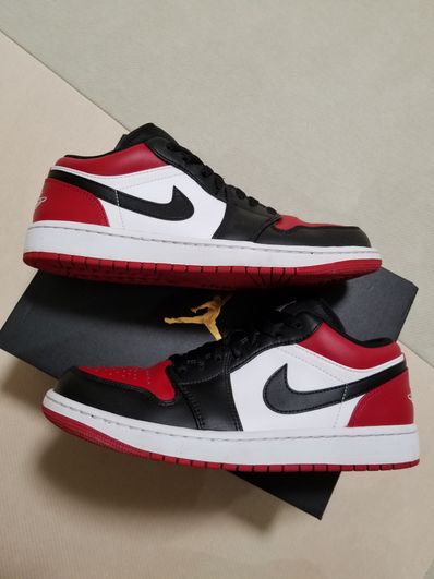 Nike Air Jordan 1 Low "Bred Toe"