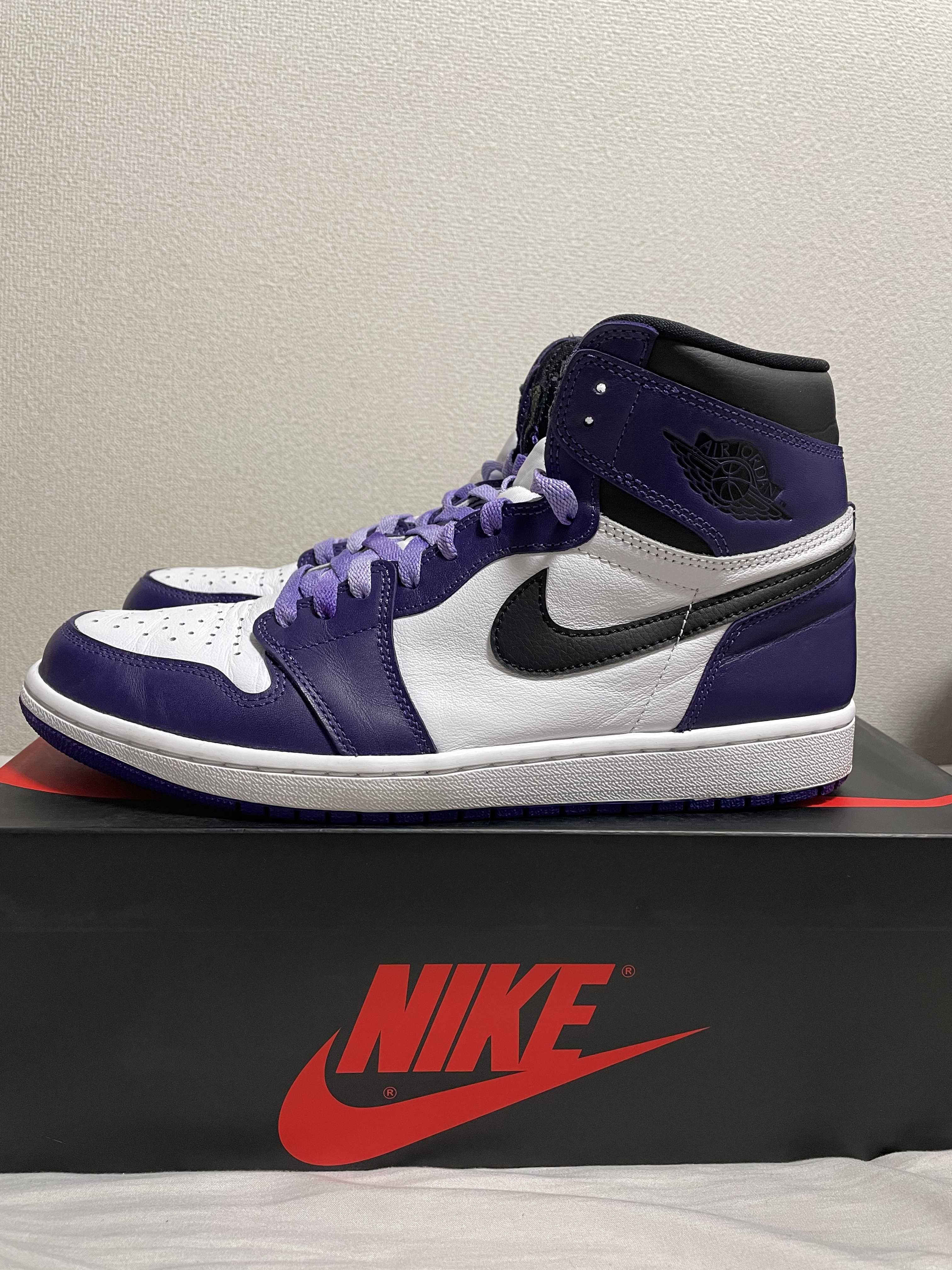 Nike Air Jordan 1 Retro High OG "Court Purple White/Black" (2020)