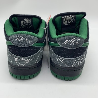 There Skateboards × Nike SB Dunk Low Pro "Anthracite and Gorge Green"