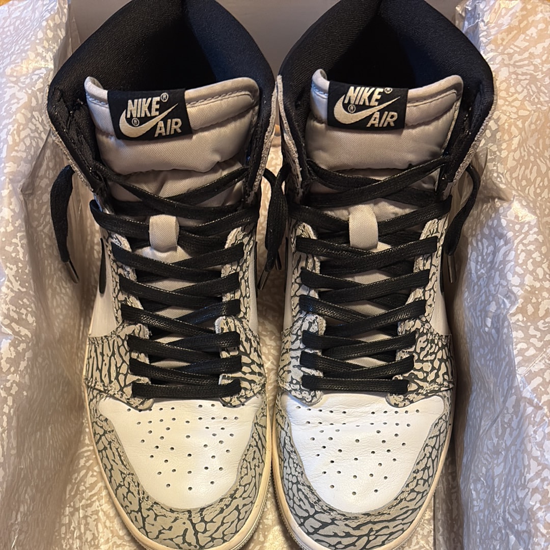 Nike Air Jordan 1 High OG "White Cement/Safari"