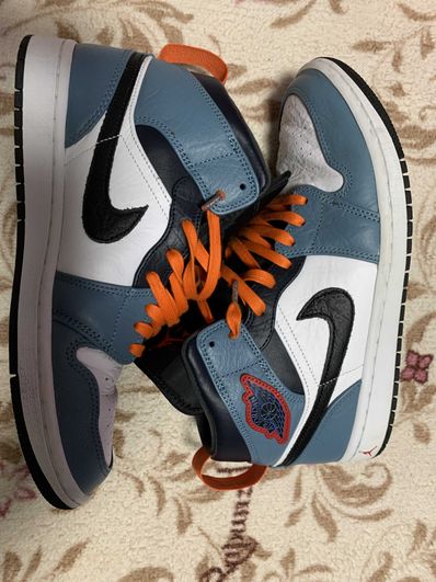 FACETASM × Nike Air Jordan 1 Mid "White/Navy"