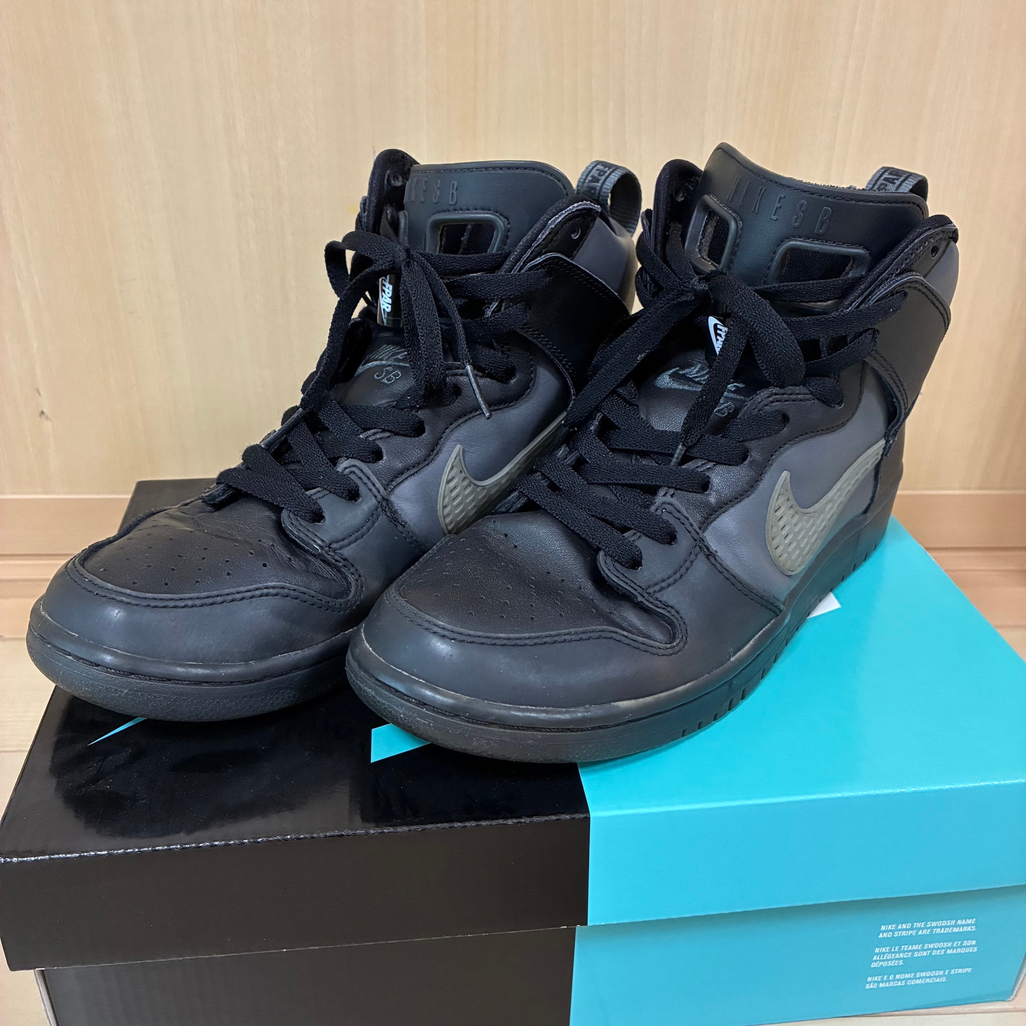 Nike SB Dunk High Pro PRM "Black"