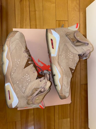 Travis Scott × Nike Air Jordan 6 "British Khaki"