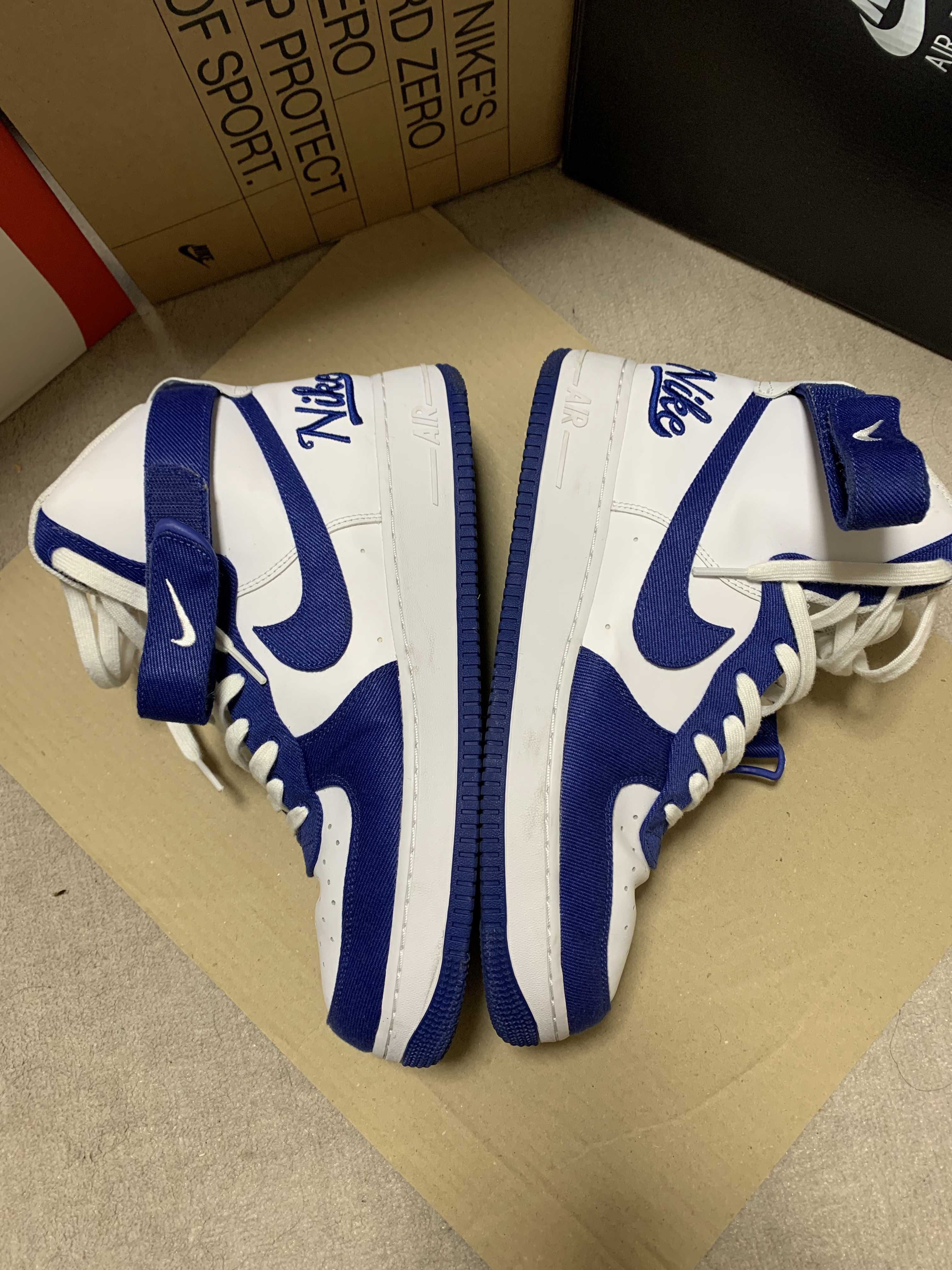 Nike Air Force 1 High EMB "Dodgers"