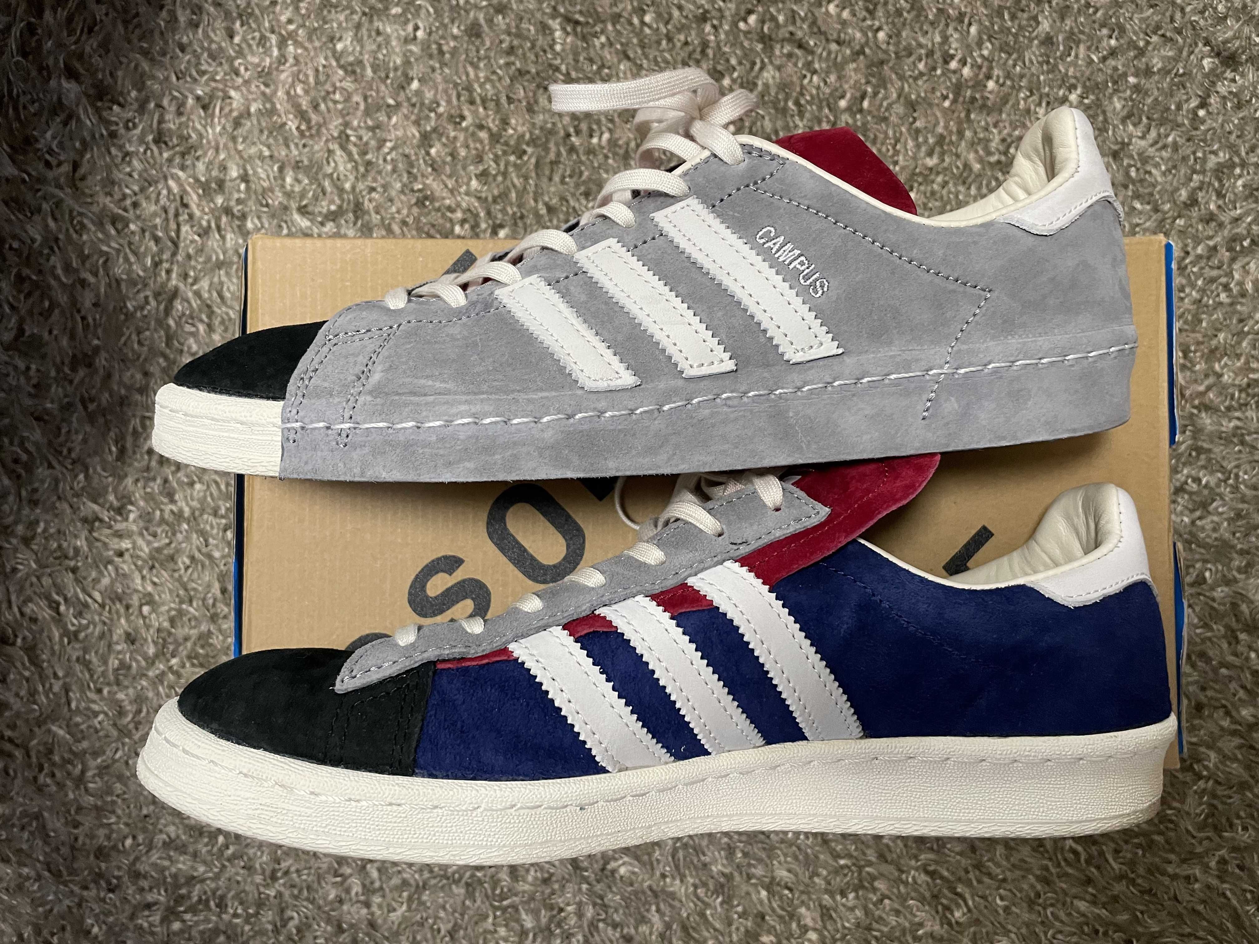 adidas Campus 80s SH "RECOUTURE" "CONSORTIUM" GRETHR/CWHITE/CBLACK