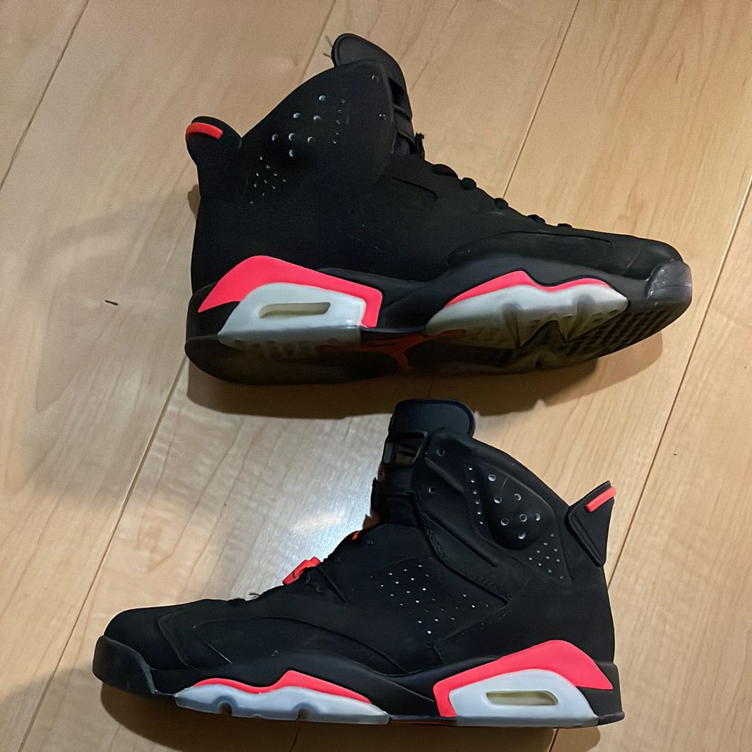 NIKE AIR JORDAN 6 RETRO "INFRARED BLACK" (2014)