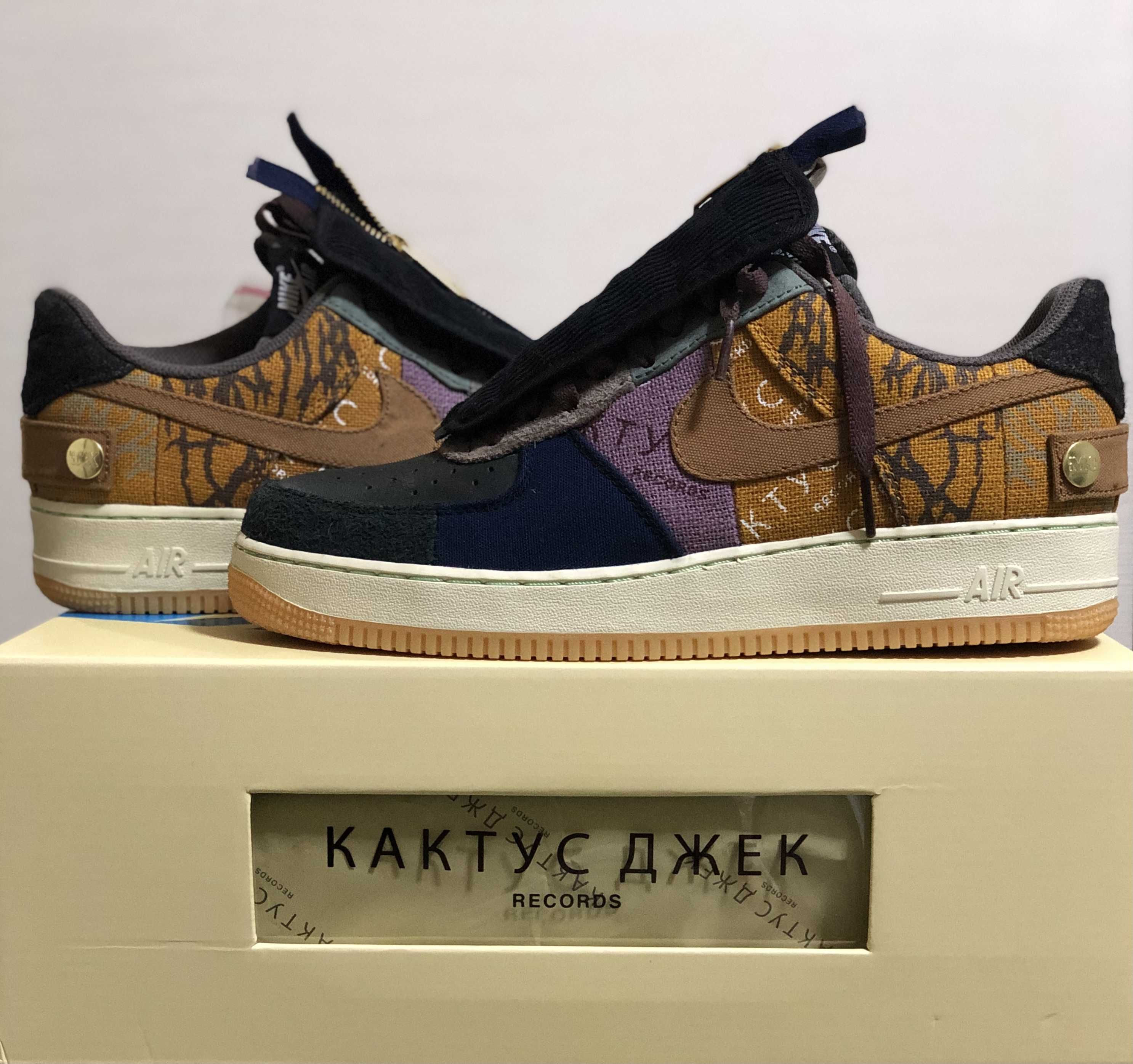 Travis Scott × Nike Air Force 1 Low Cactus Jack "Multi Color"