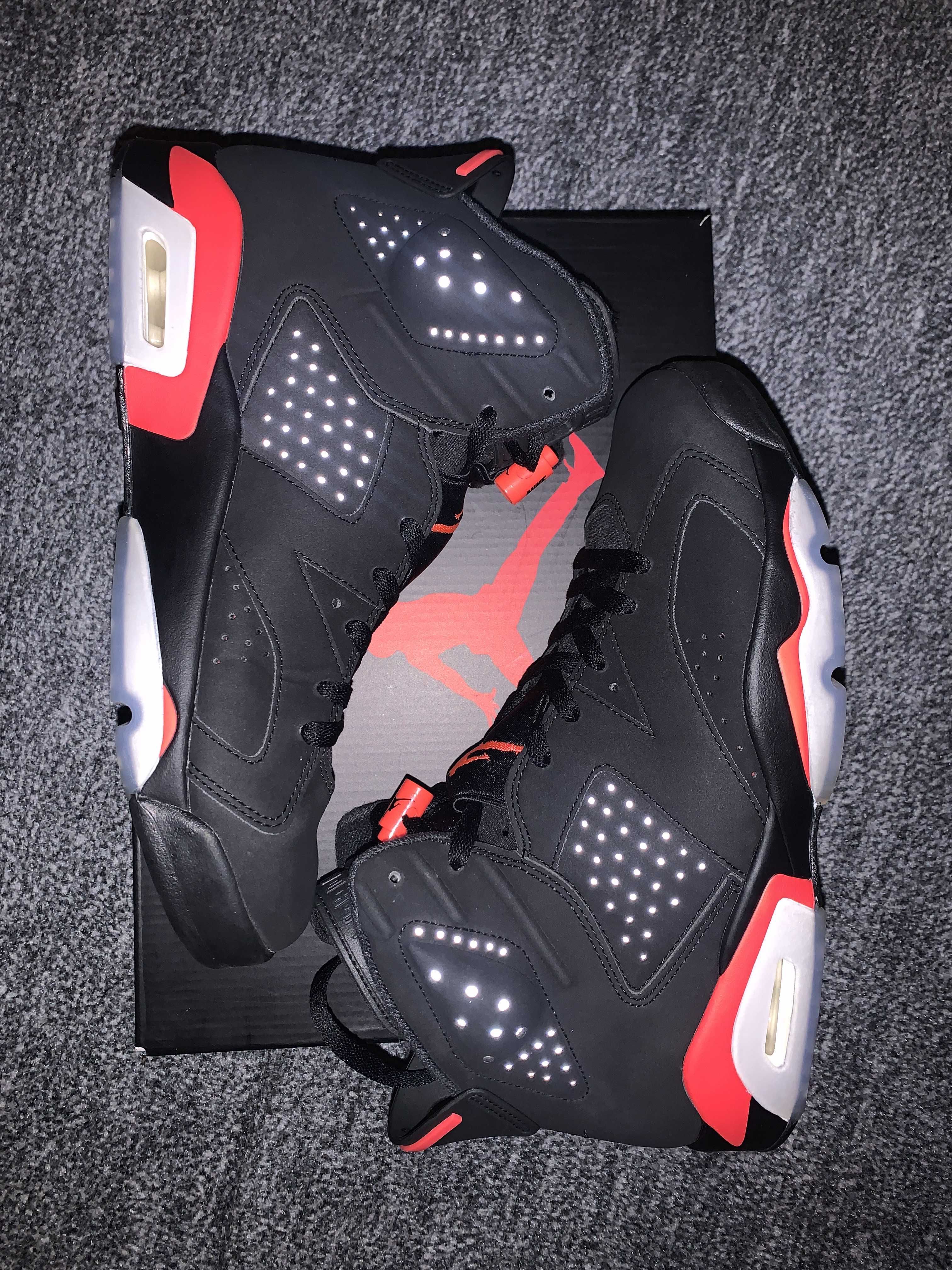 Nike Air Jordan 6 Retro OG "Black/Infrared"