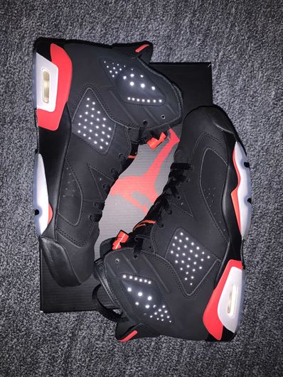 Nike Air Jordan 6 Retro OG "Black/Infrared"
