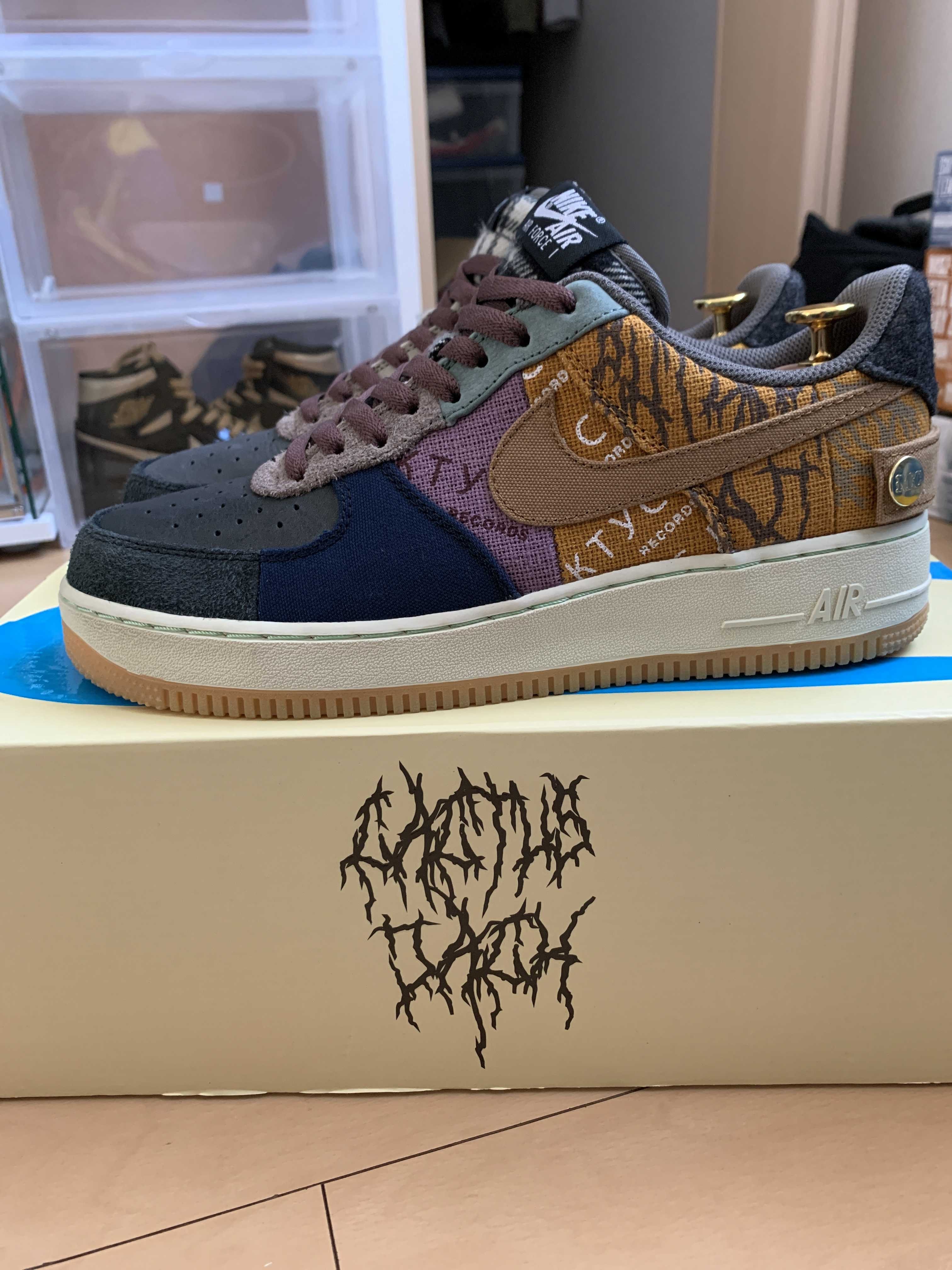 Travis Scott × Nike Air Force 1 Low Cactus Jack "Multi Color"