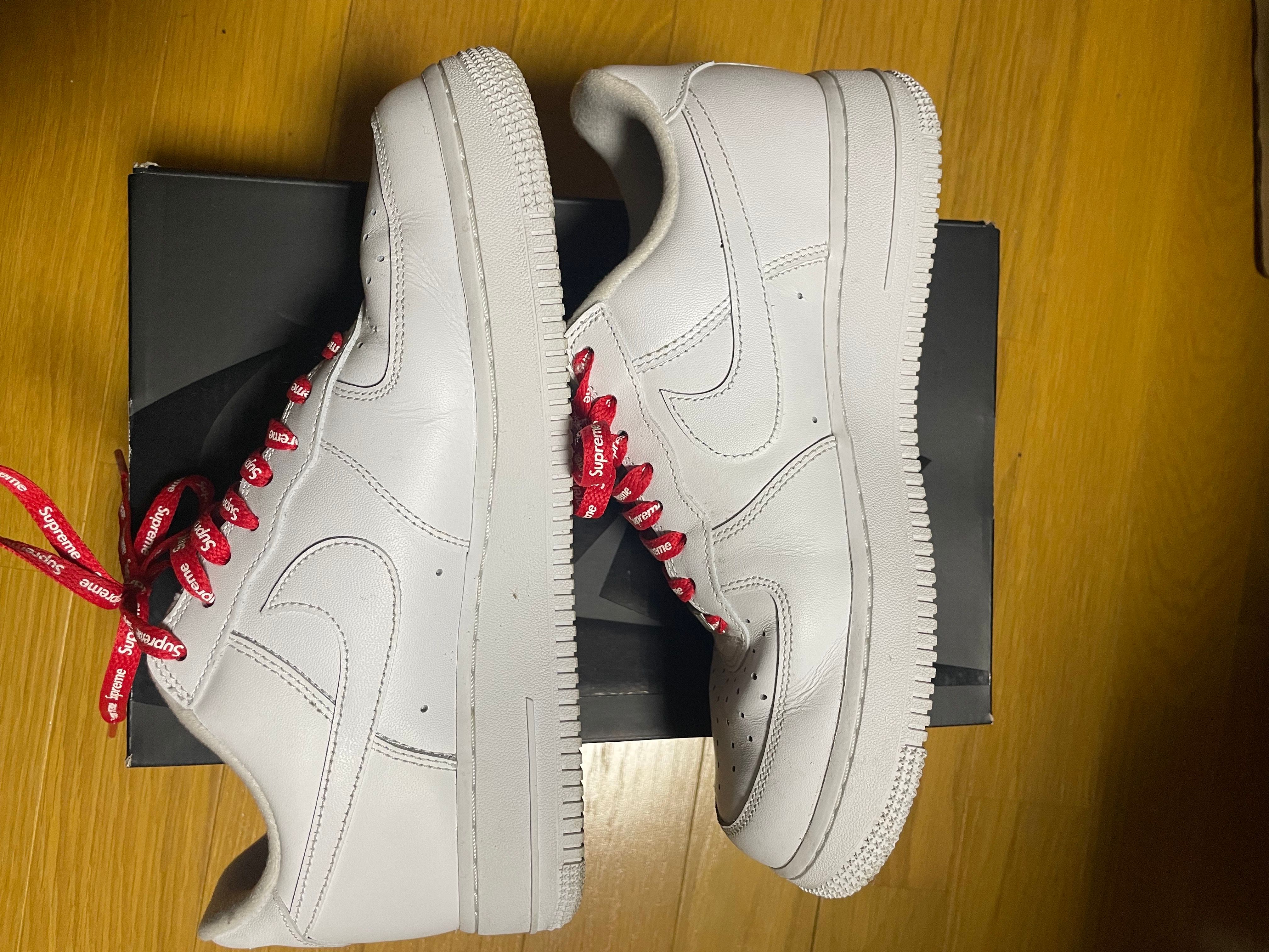 Supreme × Nike Air Force 1 Low "White"