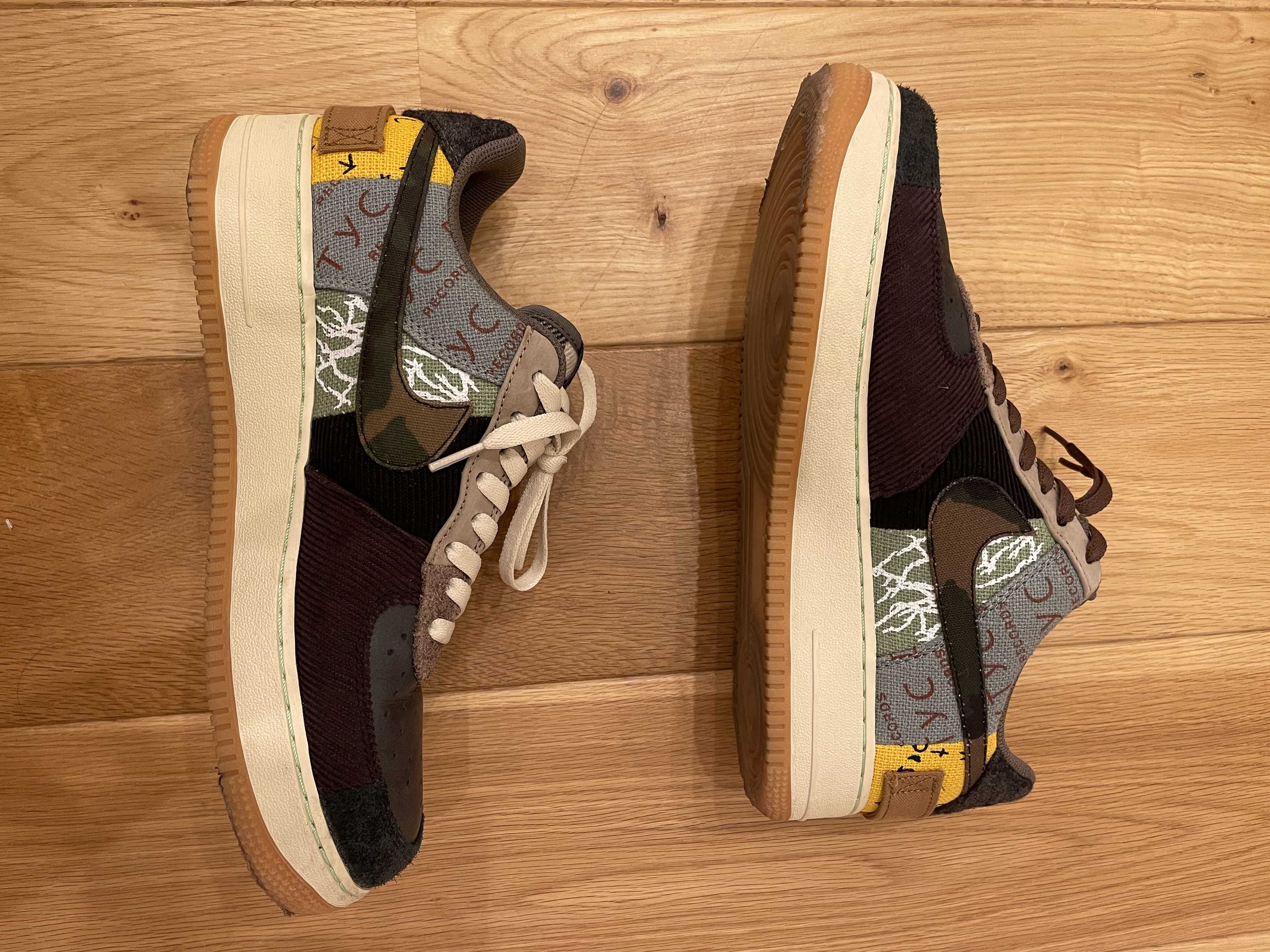 Travis Scott × Nike Air Force 1 Low Cactus Jack "Multi Color"