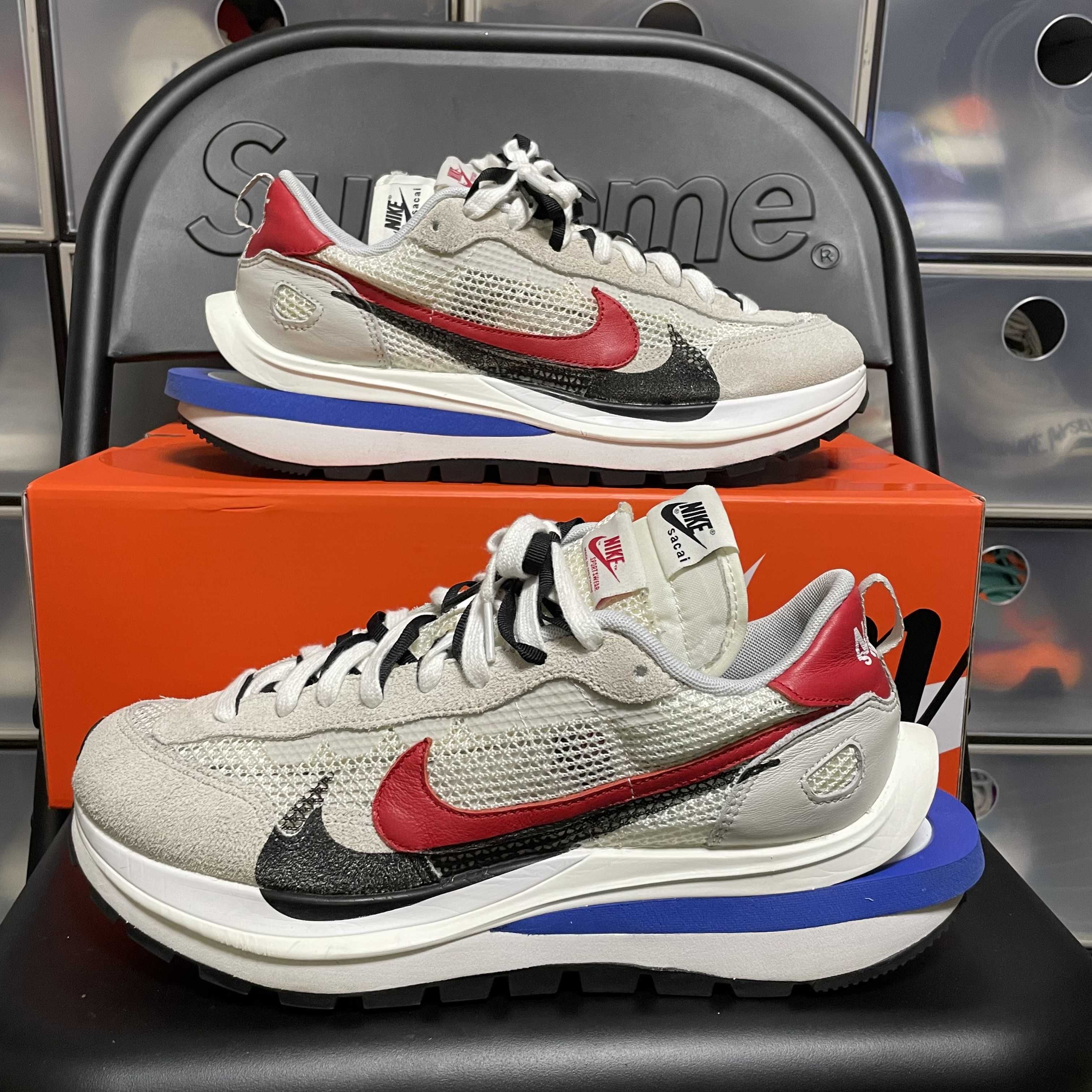 sacai × Nike Vapor Waffle "Royal Fuchsia"